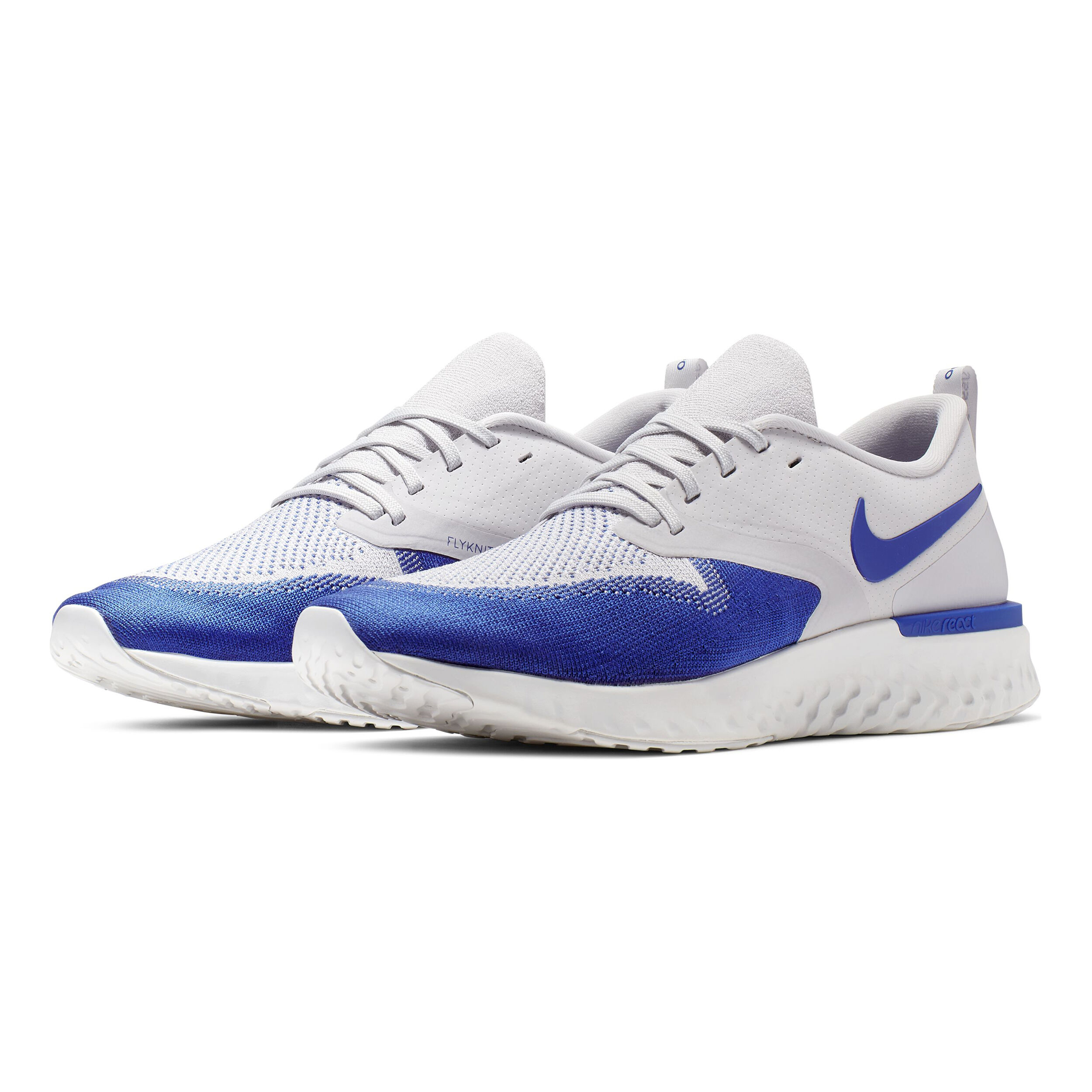 Buy Nike Odyssey React Flyknit 2 Neutral Running Shoe Men White Blue online Running Point UK