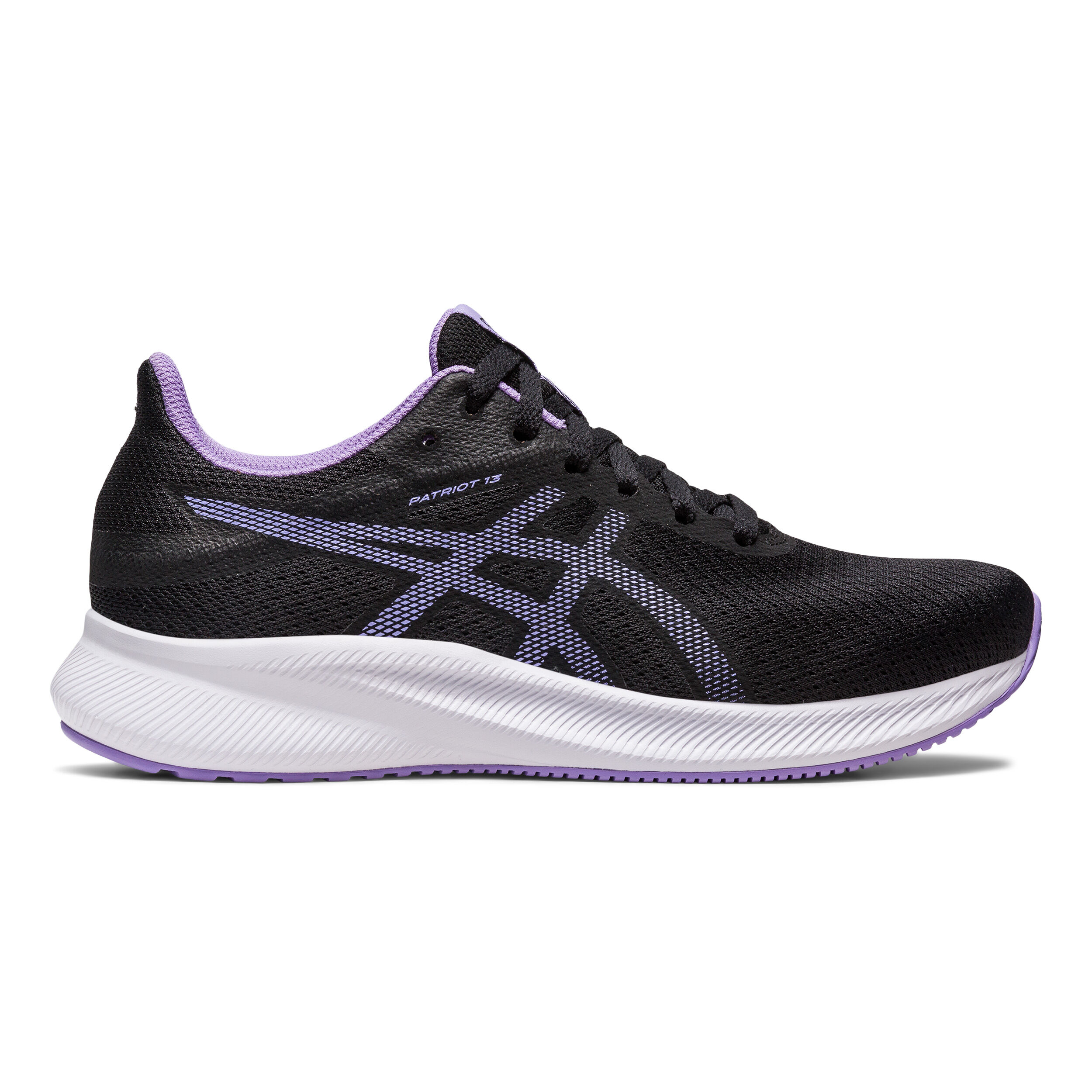 Buy ASICS Patriot 13 Neutral Running Shoe Women Black Violet
