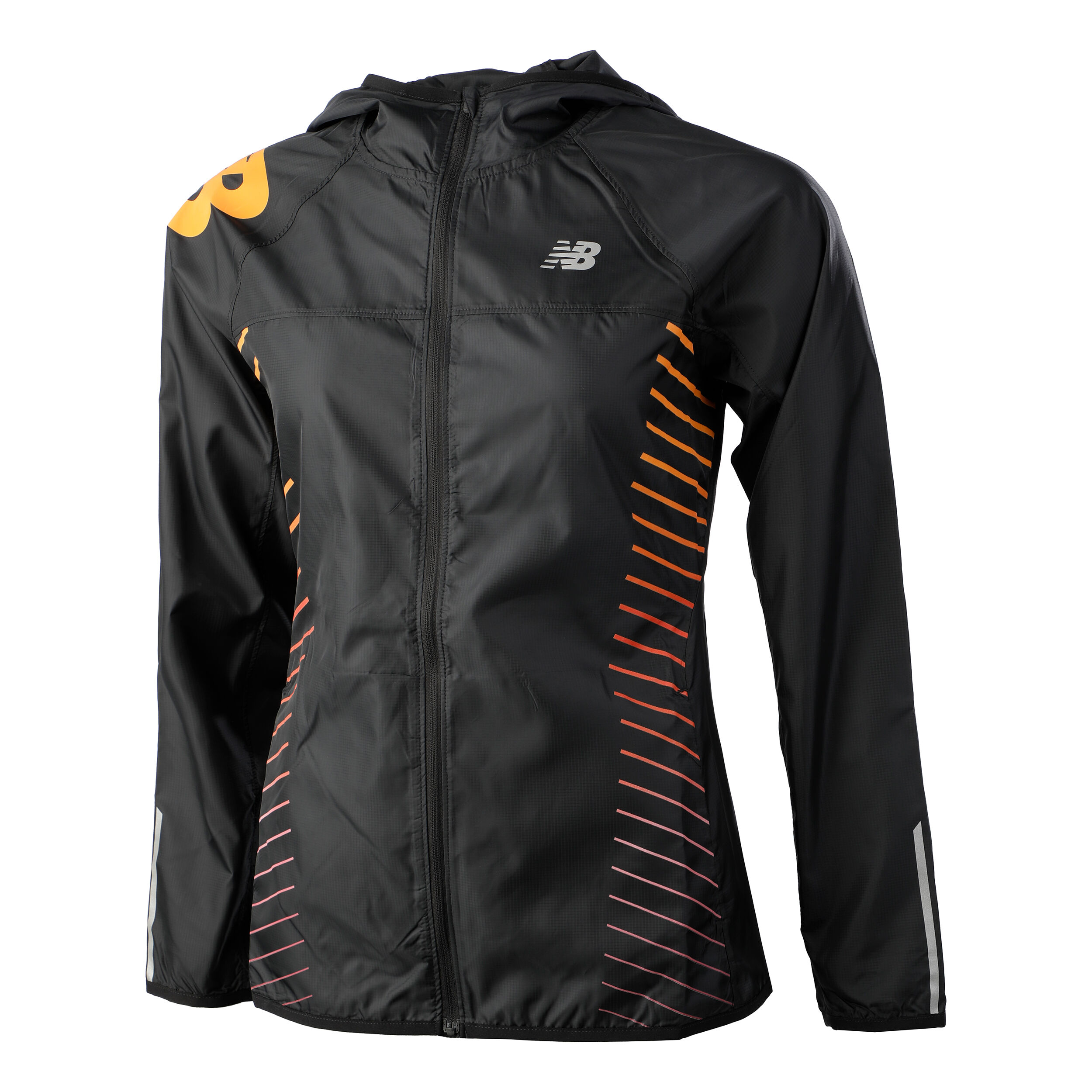New balance reflective running jacket hot sale