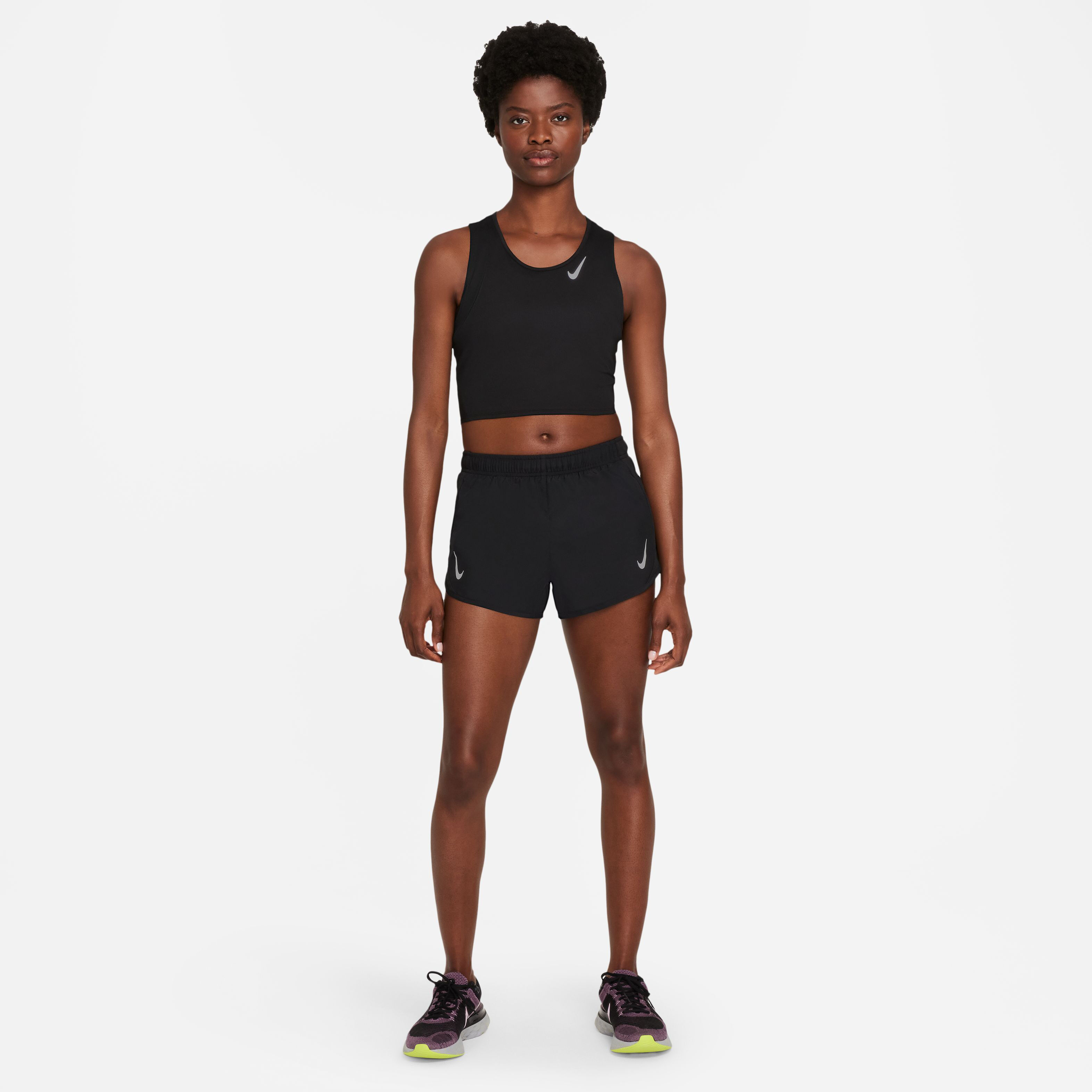 Buy Nike Dri Fit Fast Crop Tank Top Women Black online Running Point UK