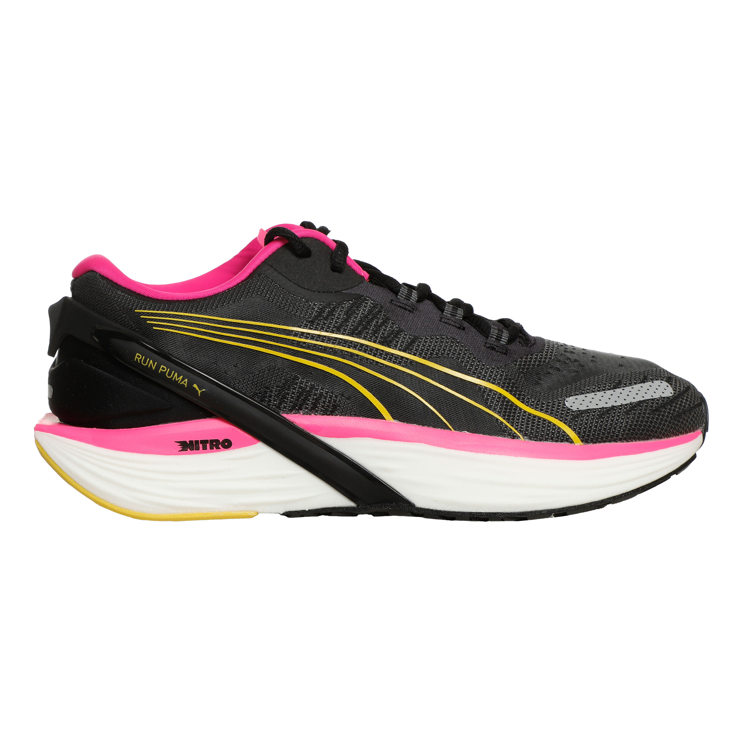 Run XX Nitro Stability Running Shoe Women Black Pink