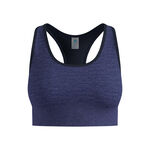 Odlo Clothing Odlo Seamless Medium Padded Sports Bras Women-Blue