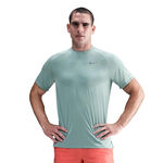 Nike Clothing Nike Stride Tee Running shirt Men-turquoise, silver