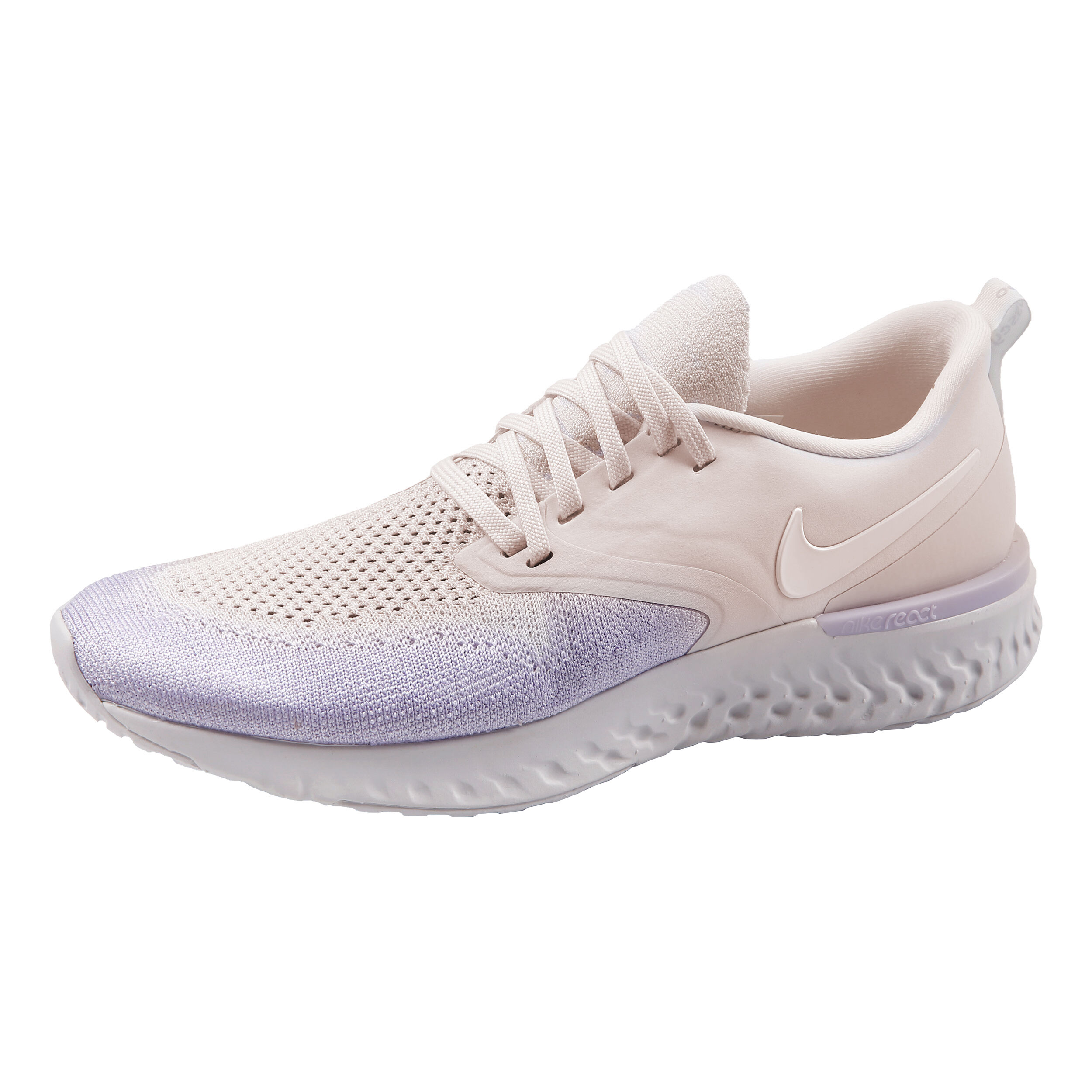 Buy Nike Odyssey React Flyknit 2 Neutral Running Shoe Women White Lilac online Running Point UK