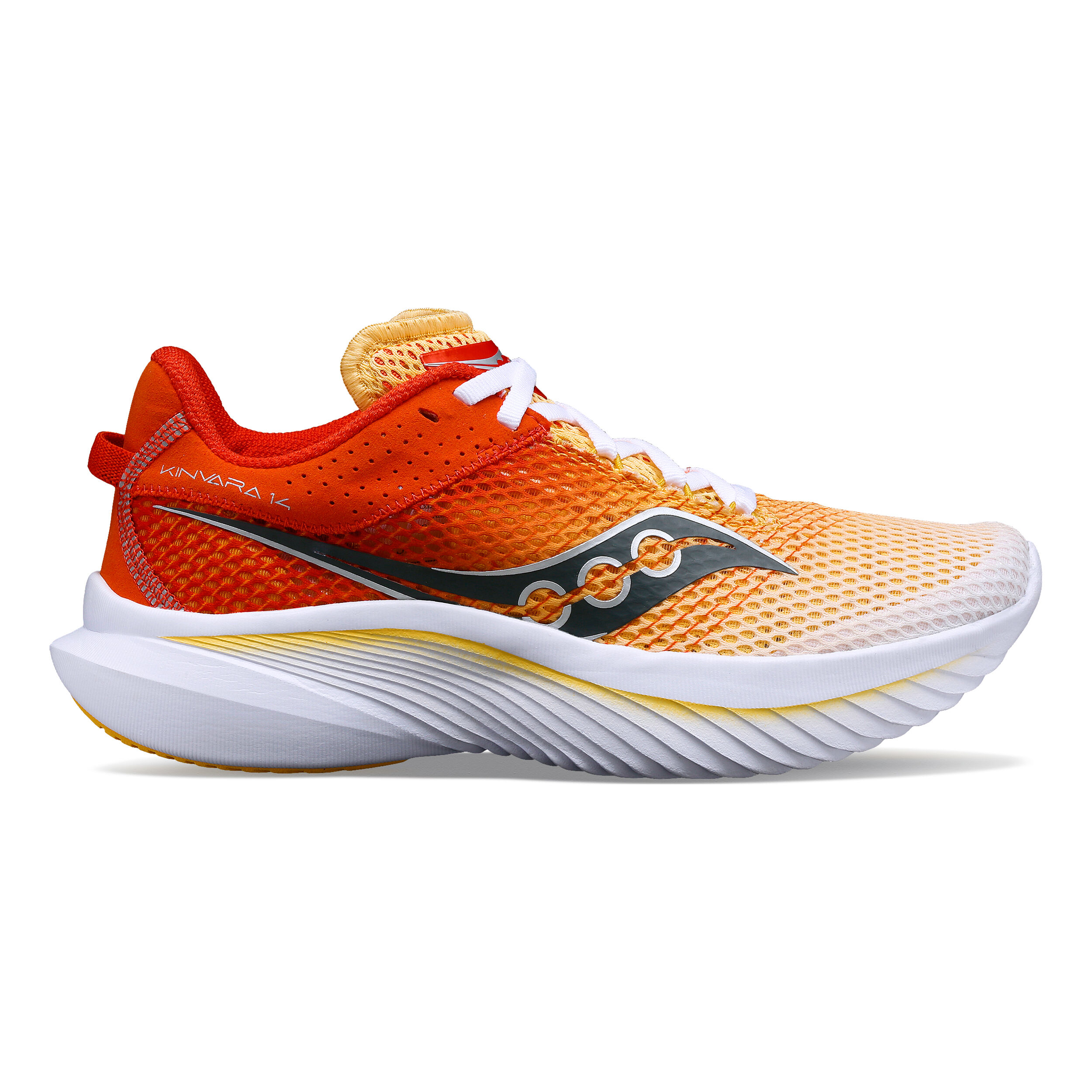 Buy Saucony Kinvara 14 Neutral Running Shoe Women White Orange online Running Point UK