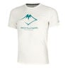 Fujitrail Logo Running shirt Men - cream, turquoise