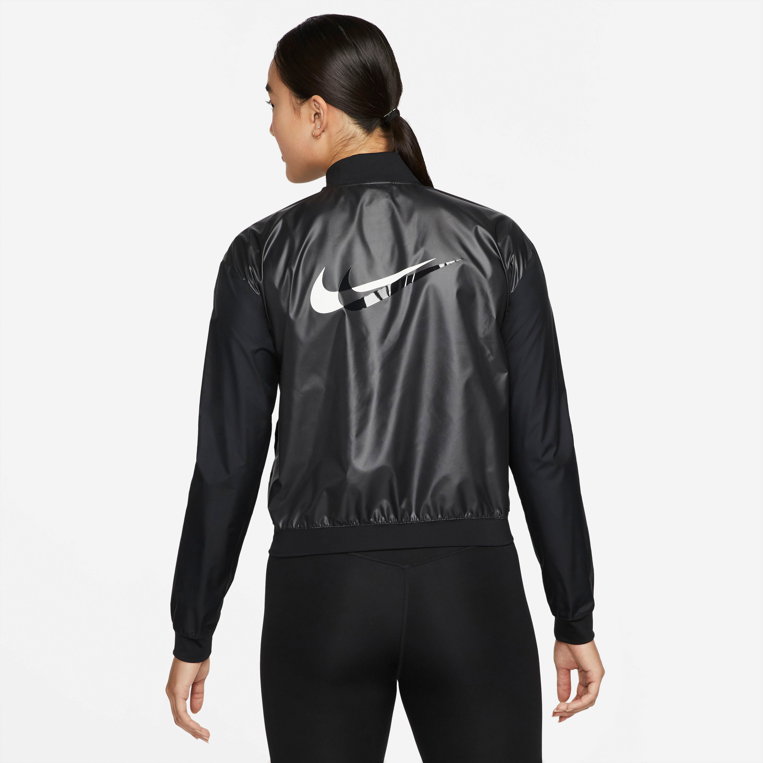 Swoosh Run Jacket Training Jacket Women Black
