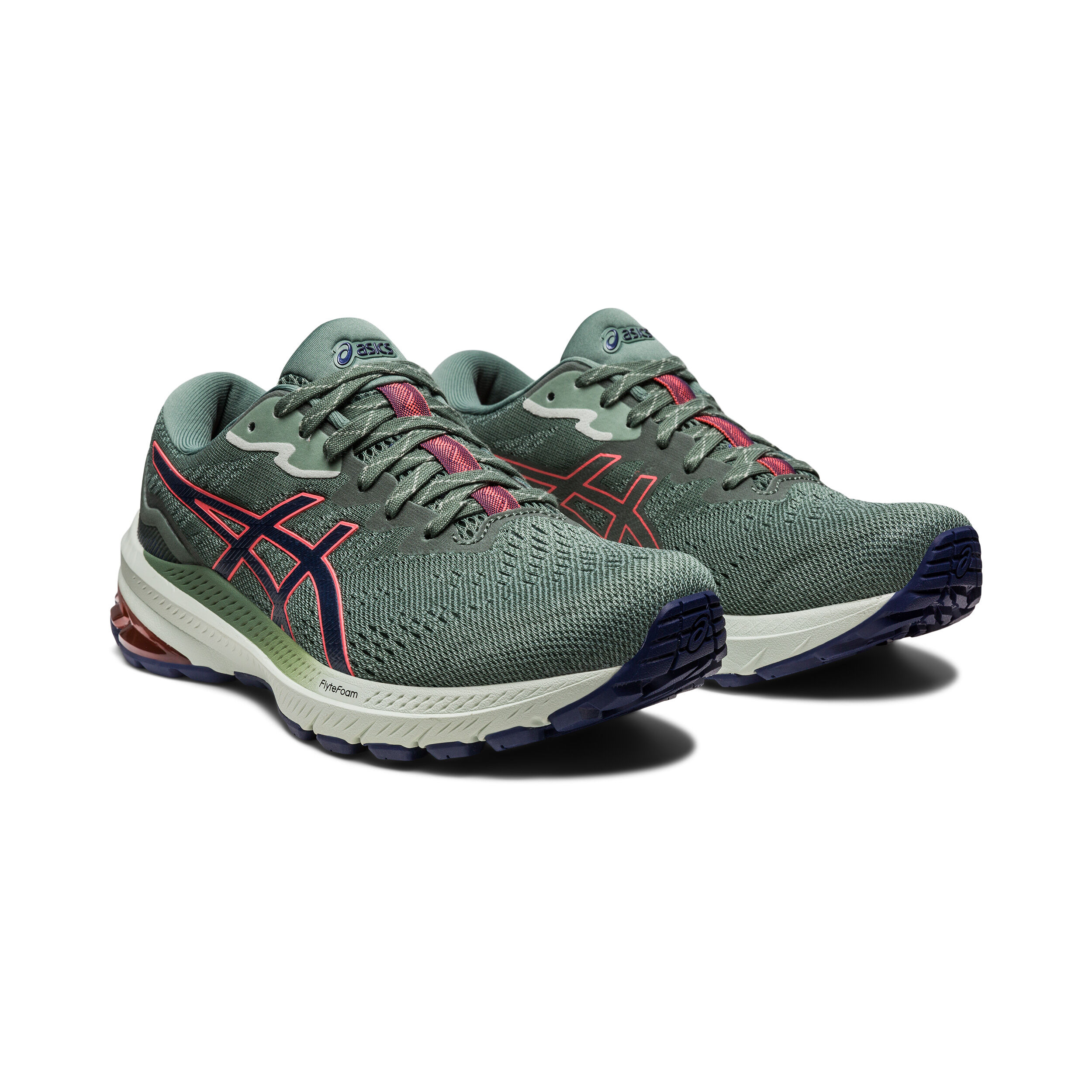 Asics gt 1000 womens green clearance