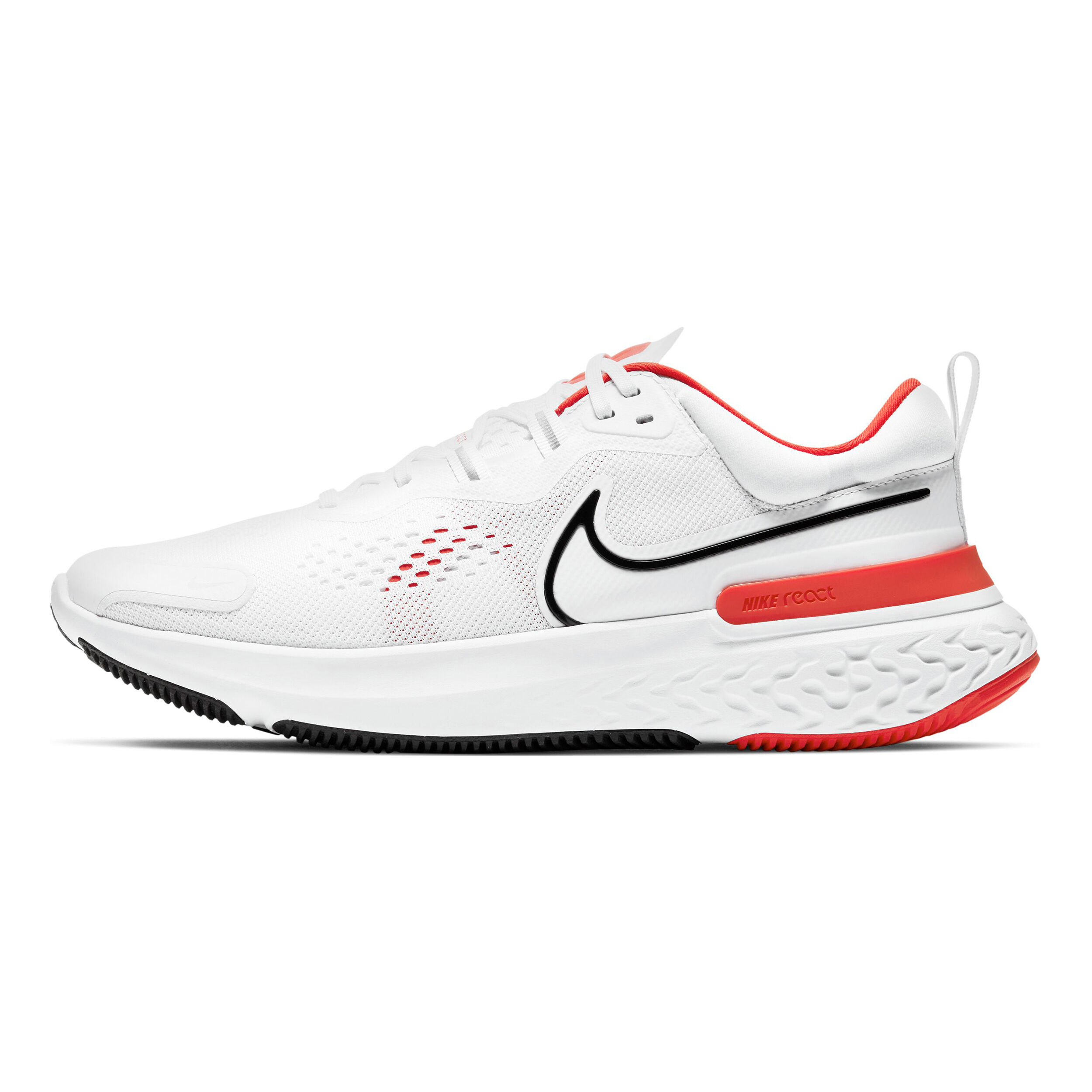 Buy Nike Miler React 2 Neutral Running Shoe Men White Red in size 46 online Running Point UK