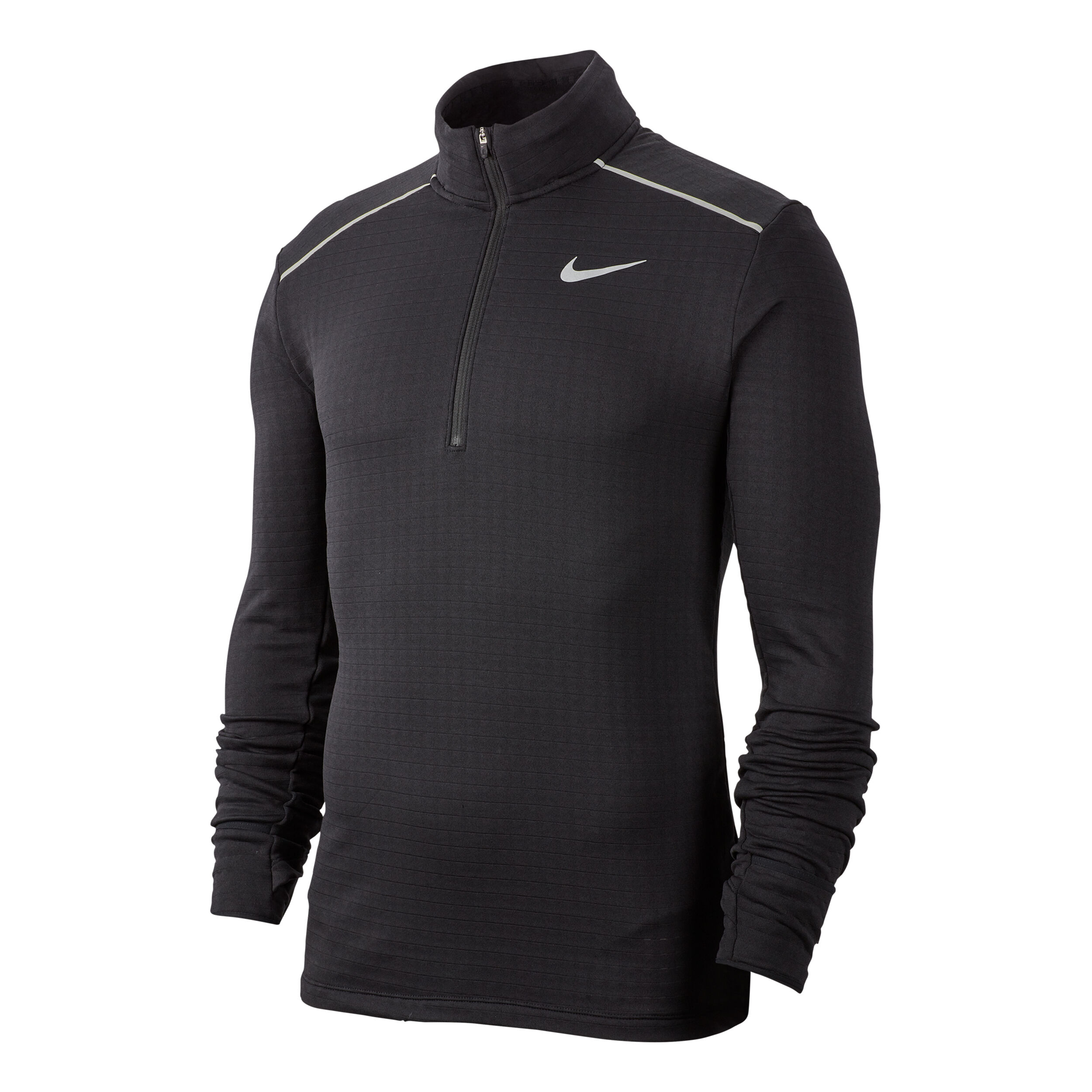 Sphere Element Half Zip 3.0 Long Sleeve Men Black Silver