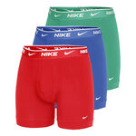 Nike Clothing Nike Everyday Cotton Stretch Boxer Shorts 3 Pack Men-Multicoloured
