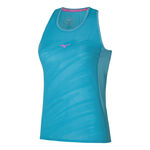 Mizuno Clothing Mizuno Aero Tank Top Women-Light Blue