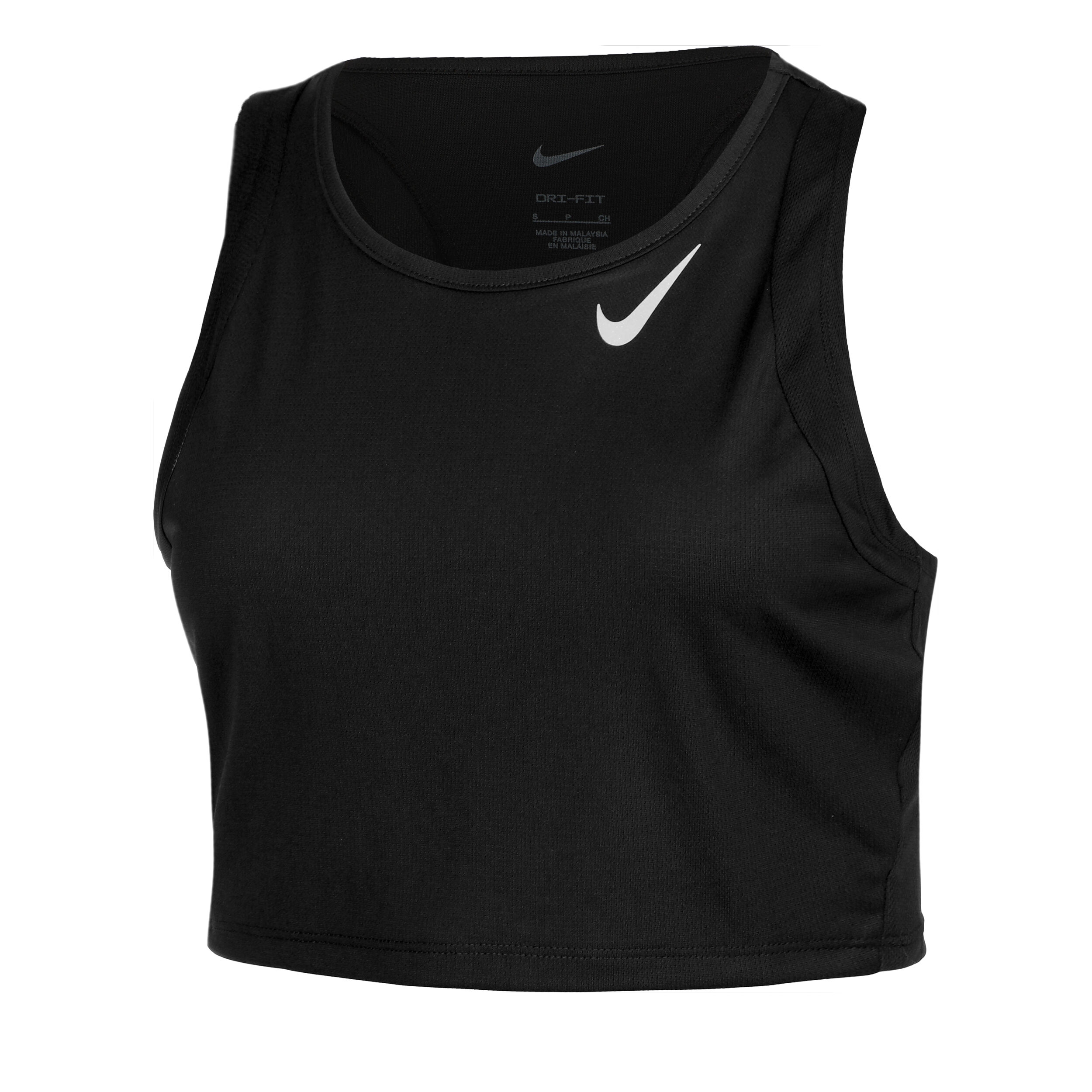 Dri Fit Fast Crop Tank Top Women Black