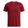 Seamless Stride Running Shirt Men-Red