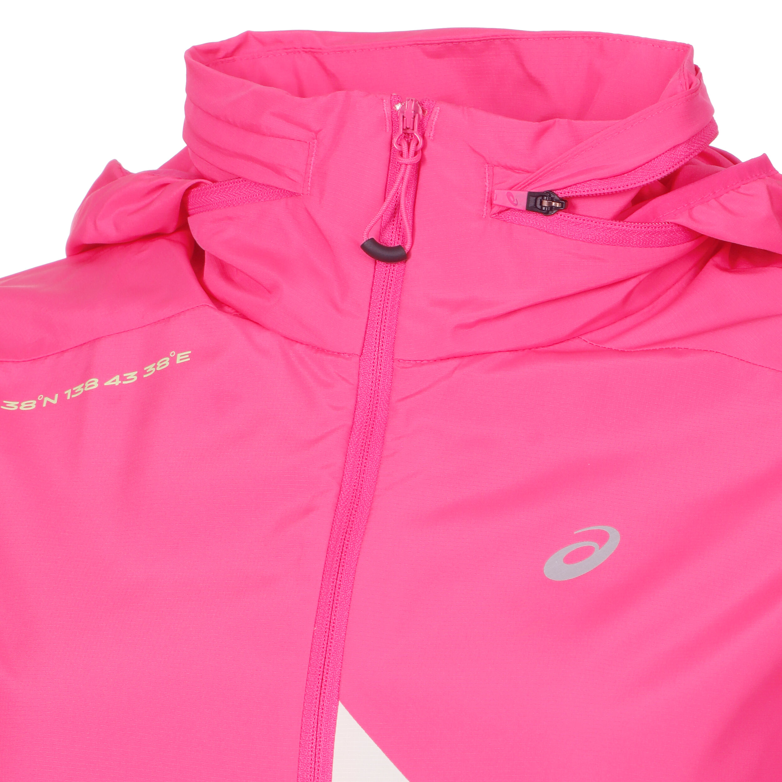 Veste asics rose sale