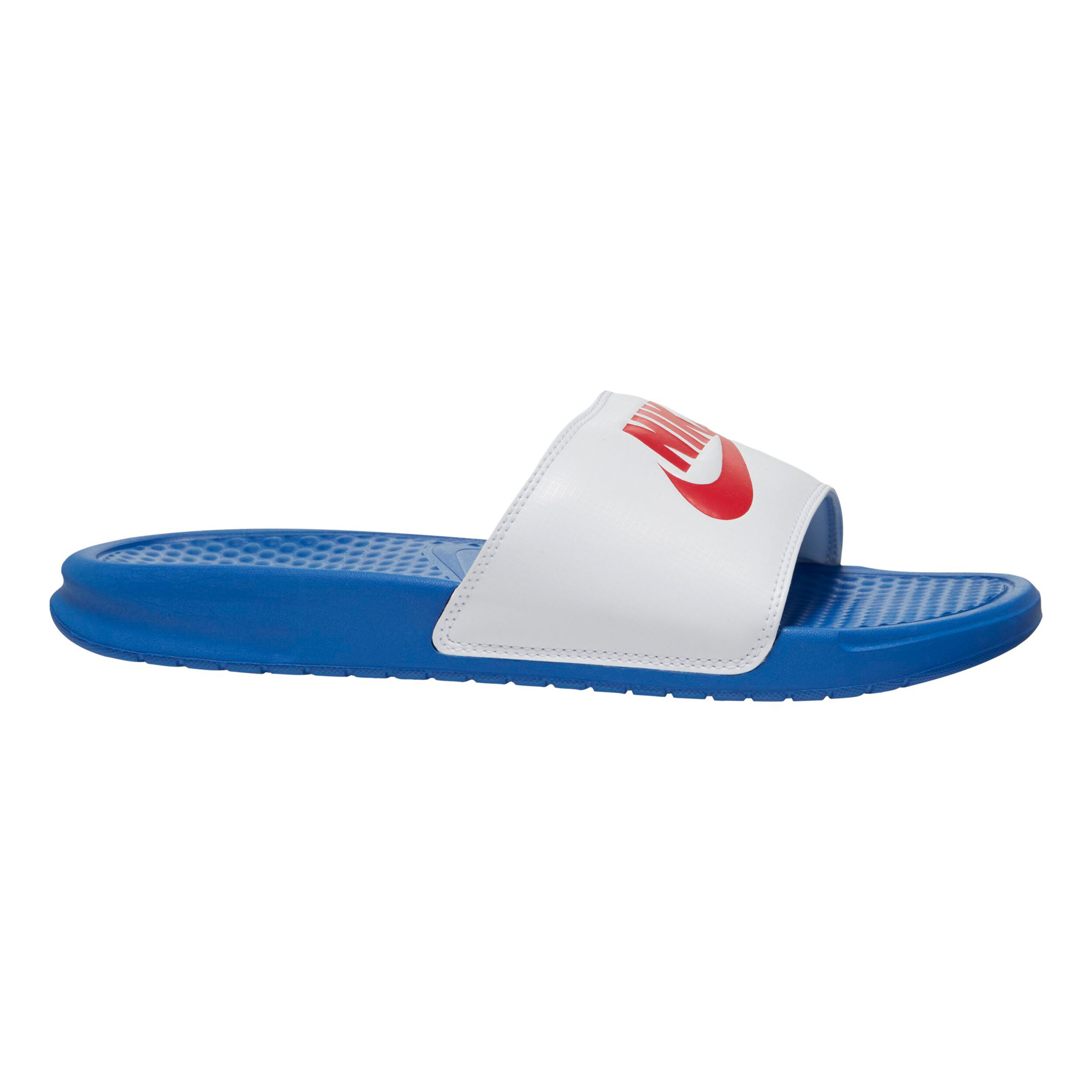 Benassi Just Do It Slippers Men Blue White