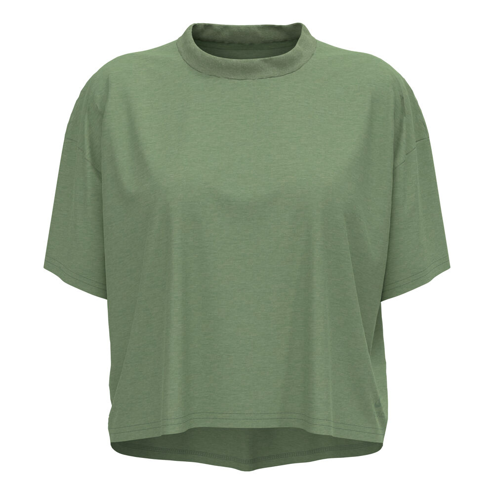 Crew Neck Active 365 Natural Running Shirts Women