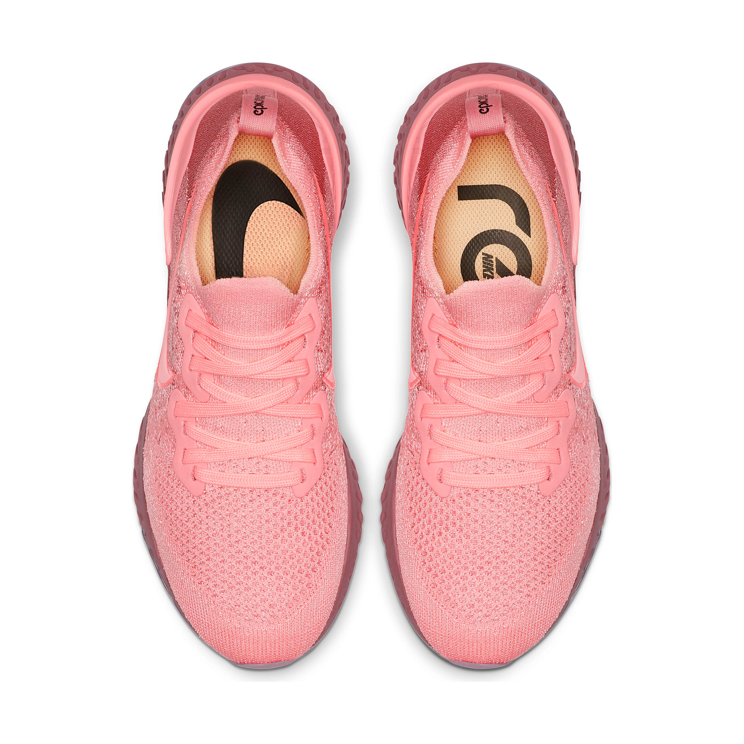 Pink nike epic react sales