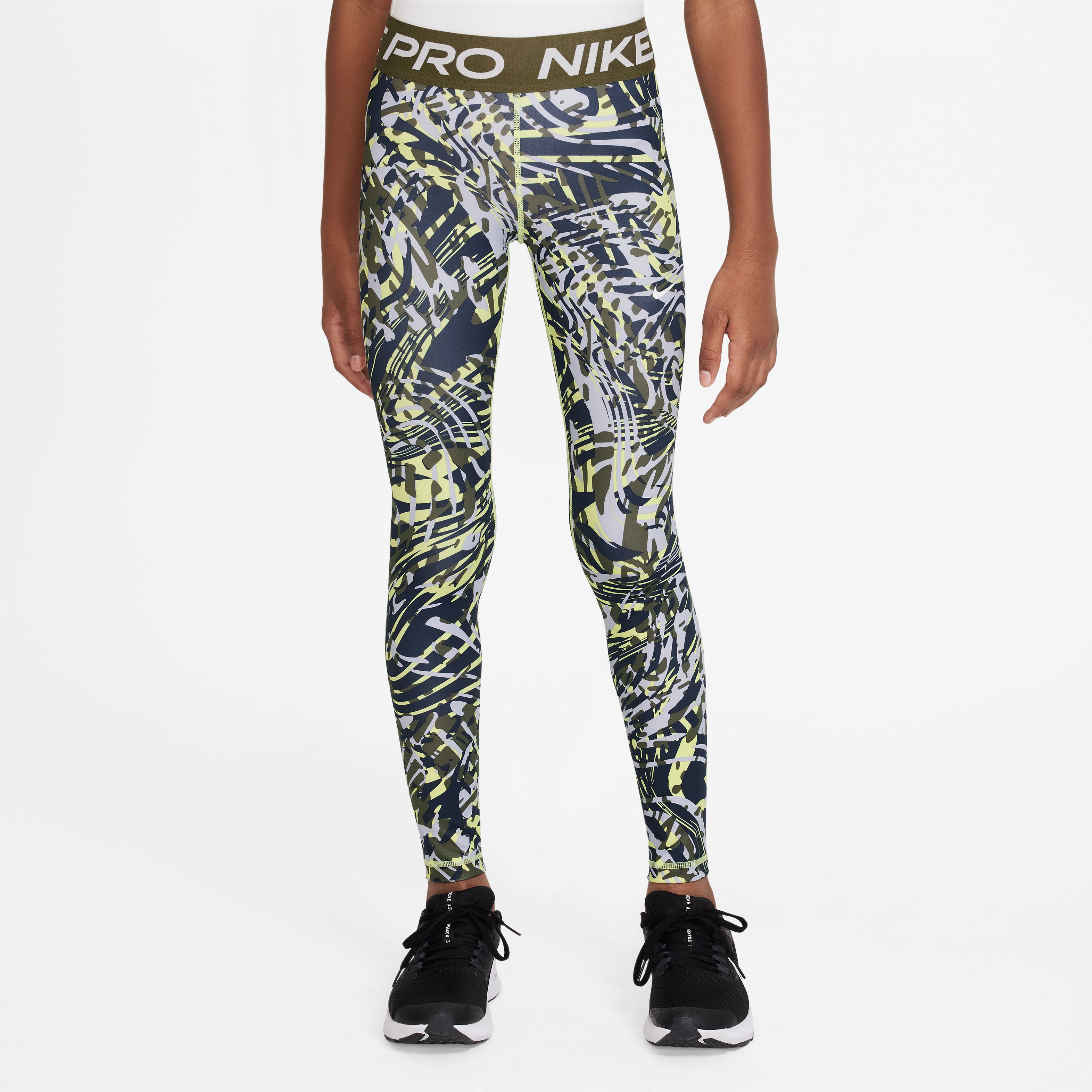 Nike pro 2025 patterned leggings