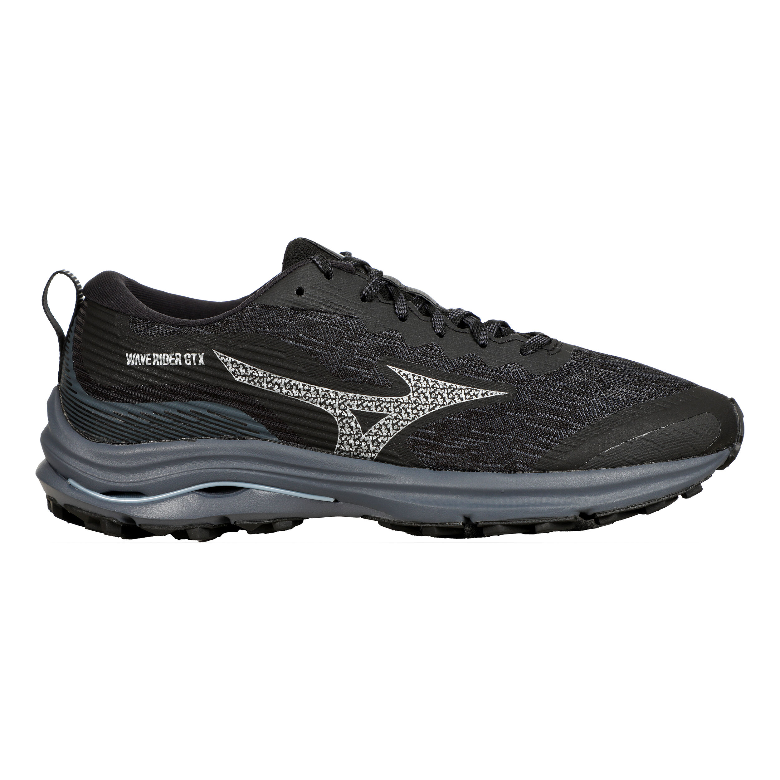 Buy Mizuno Wave Rider GTX Trail Running Shoe Women Black Grey online Running Point UK