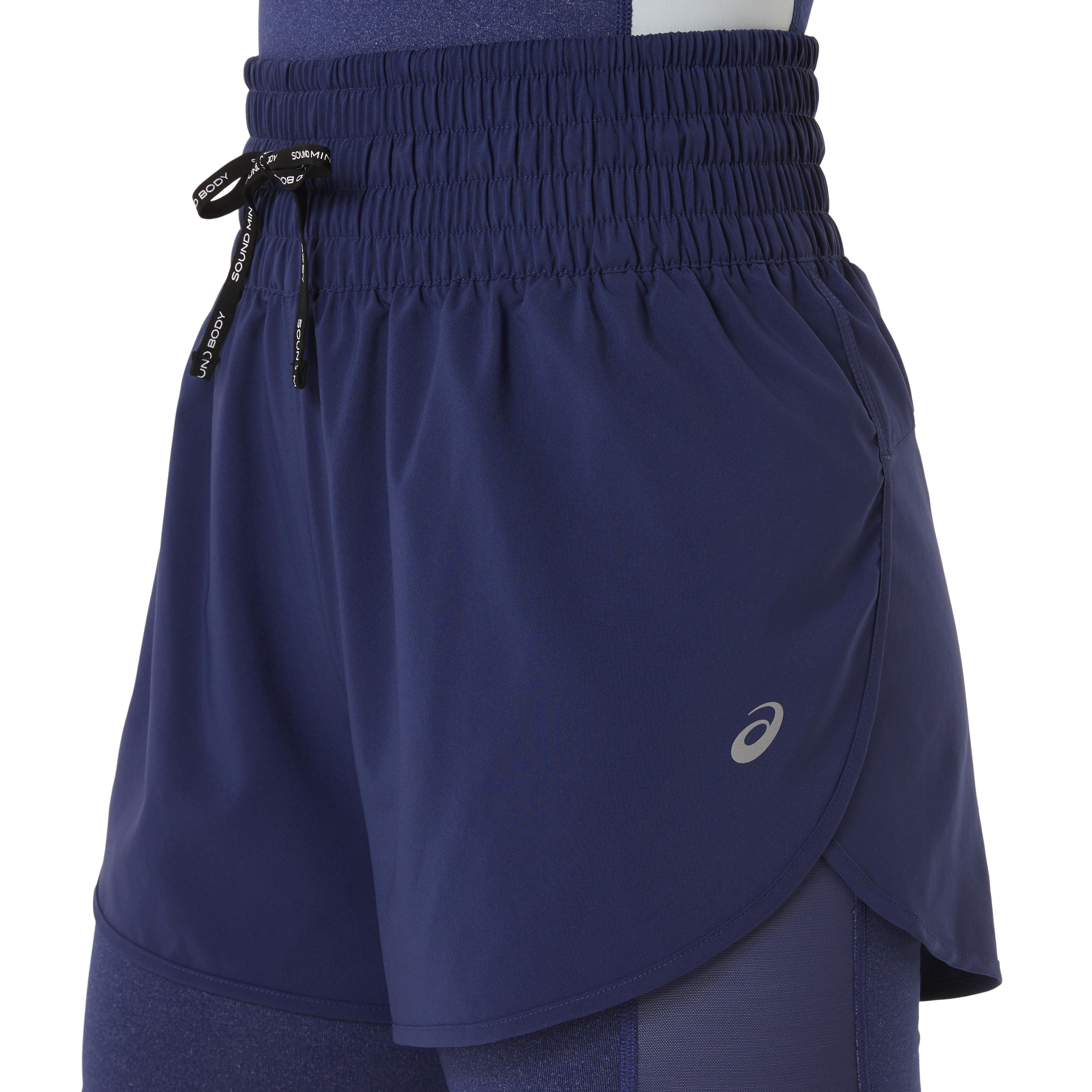 Asics running clearance shorts womens