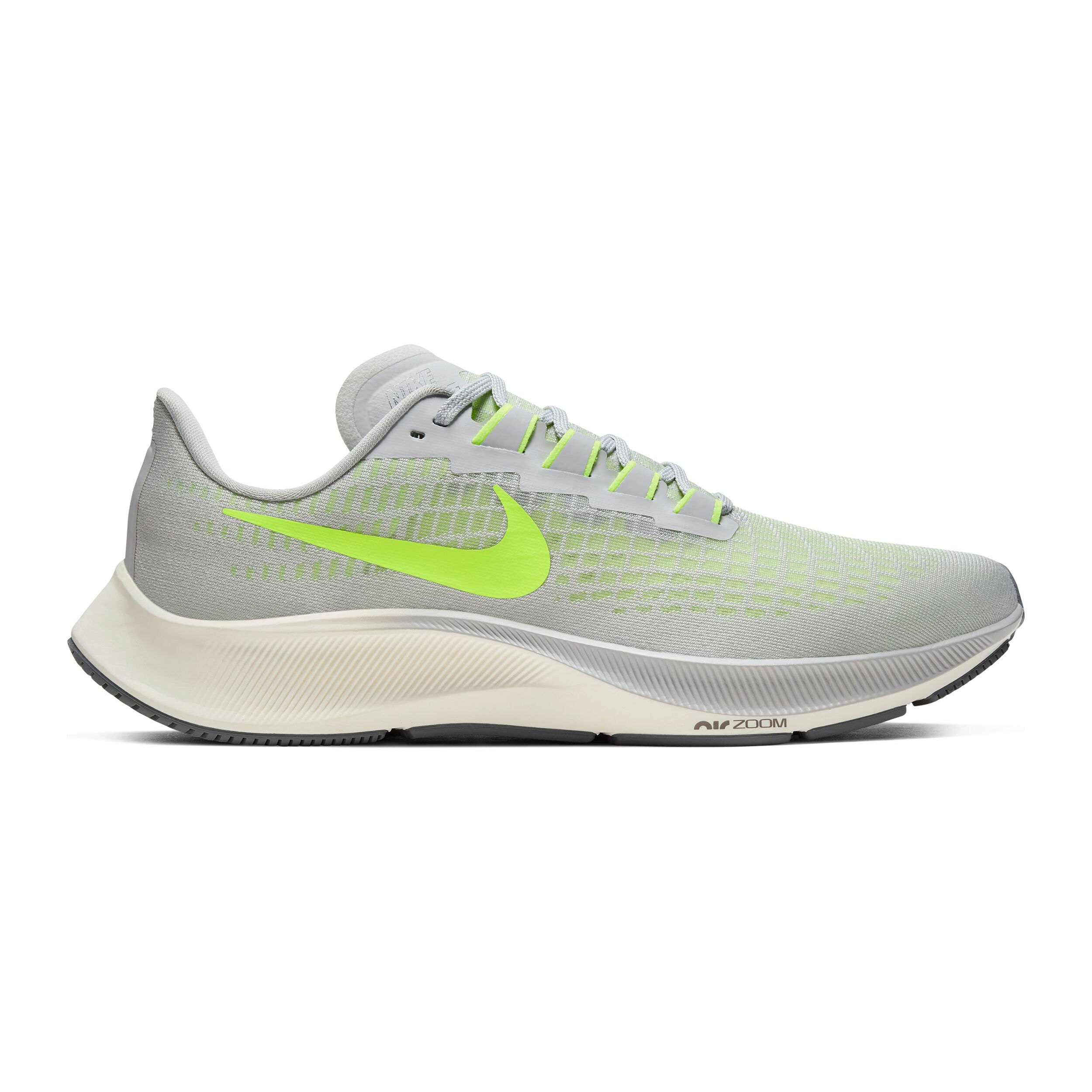 Buy Nike Pegasus Air Zoom 37 Neutral Running Shoe Men Grey Neon Yellow online Running Point UK