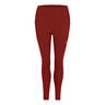 Road High Waist Running Tights Women-Wine Red