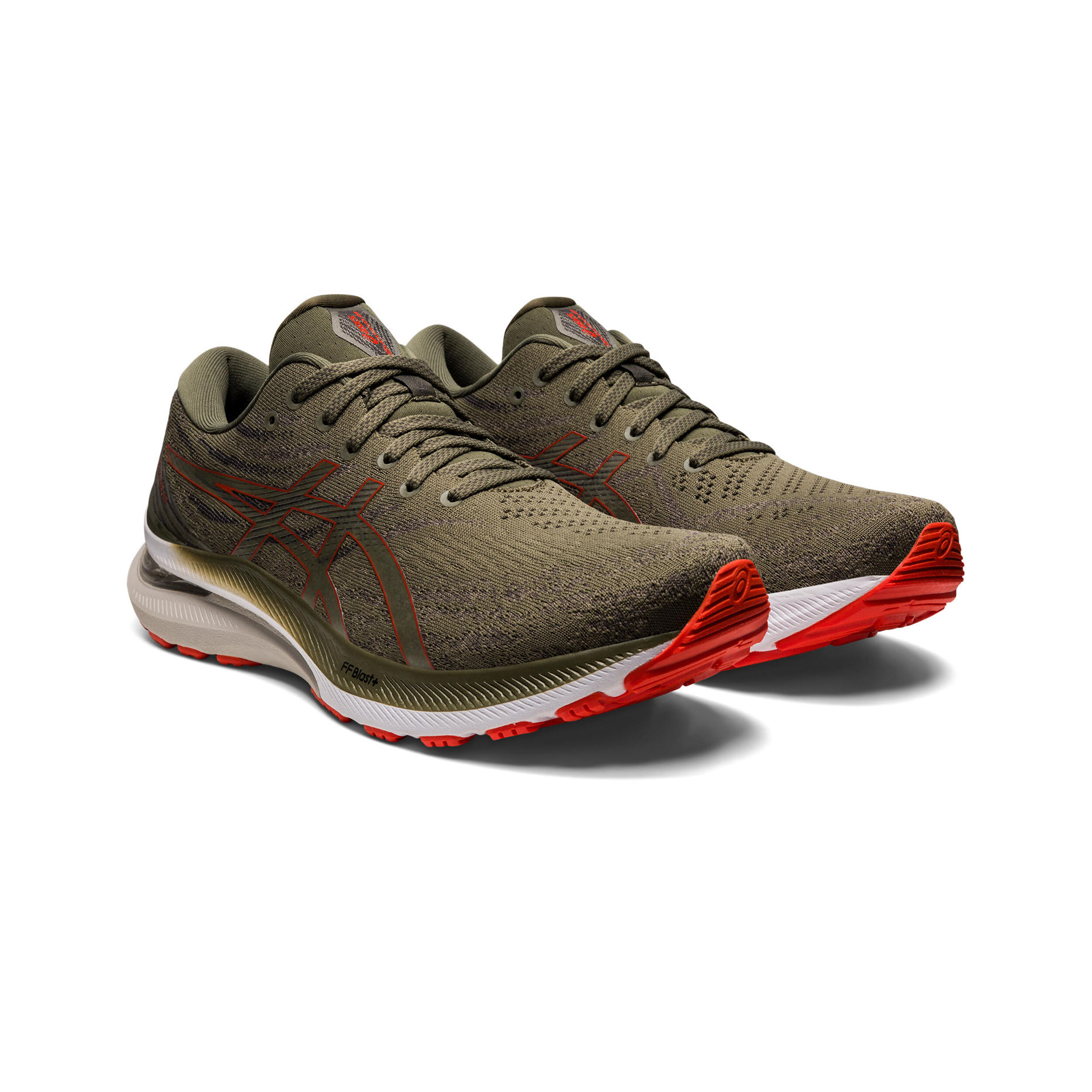 Mens red asics top