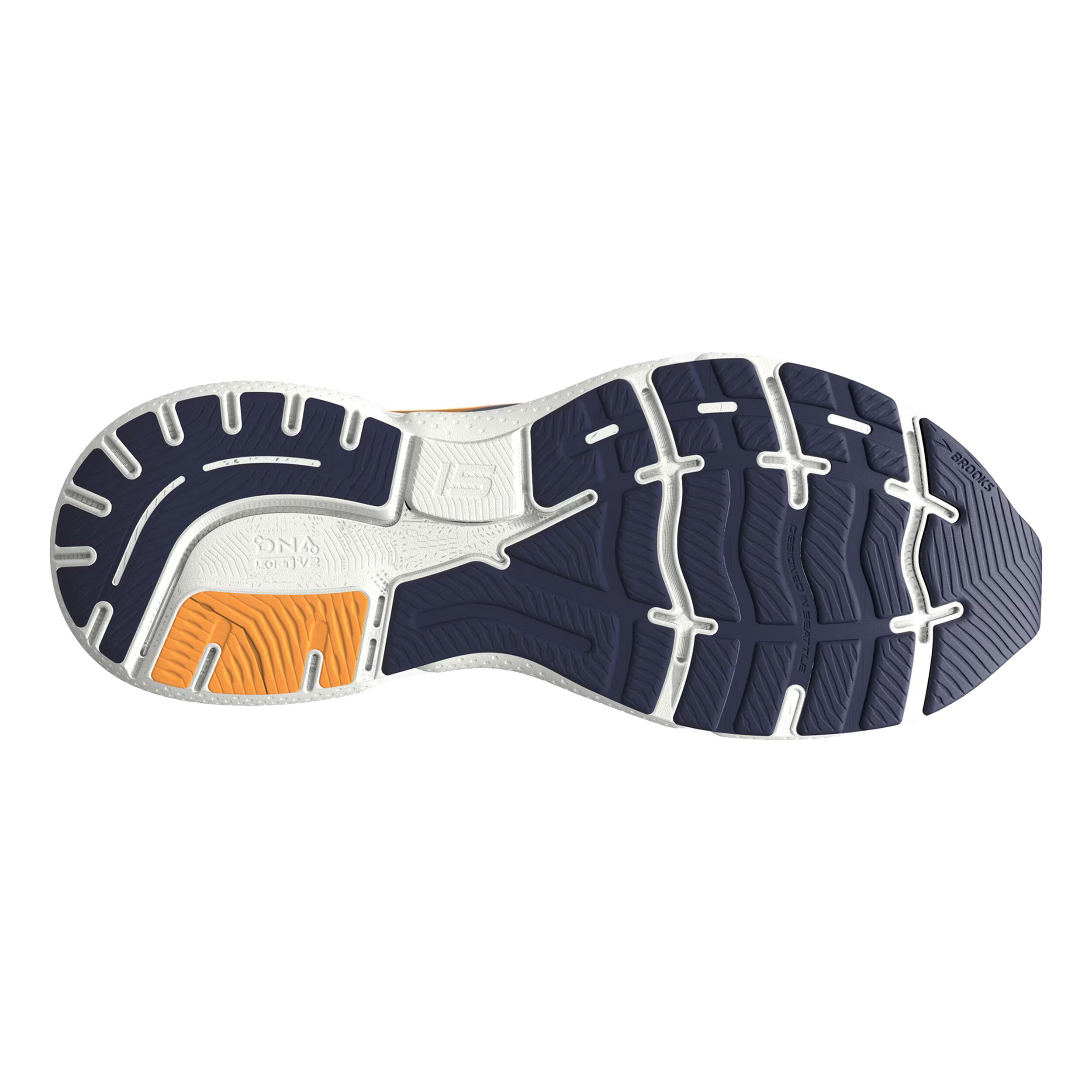 Brooks ghost 5 mens orange store