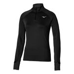 Mizuno Clothing Mizuno Warmalite HZ Running Top Women-Black