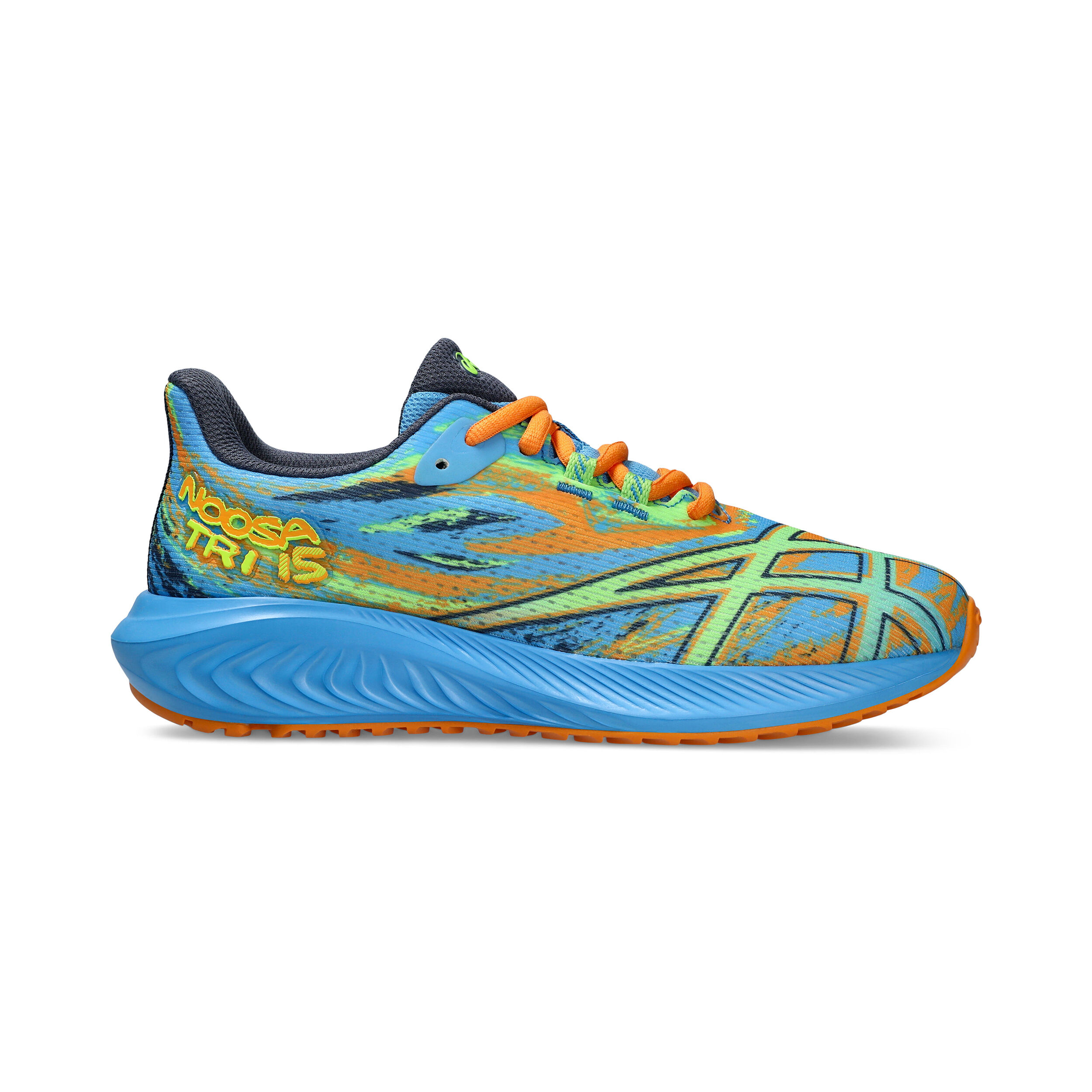 Buy ASICS Noosa Tri 15 GS Competition Running Shoe Kids Blue Orange online Running Point UK