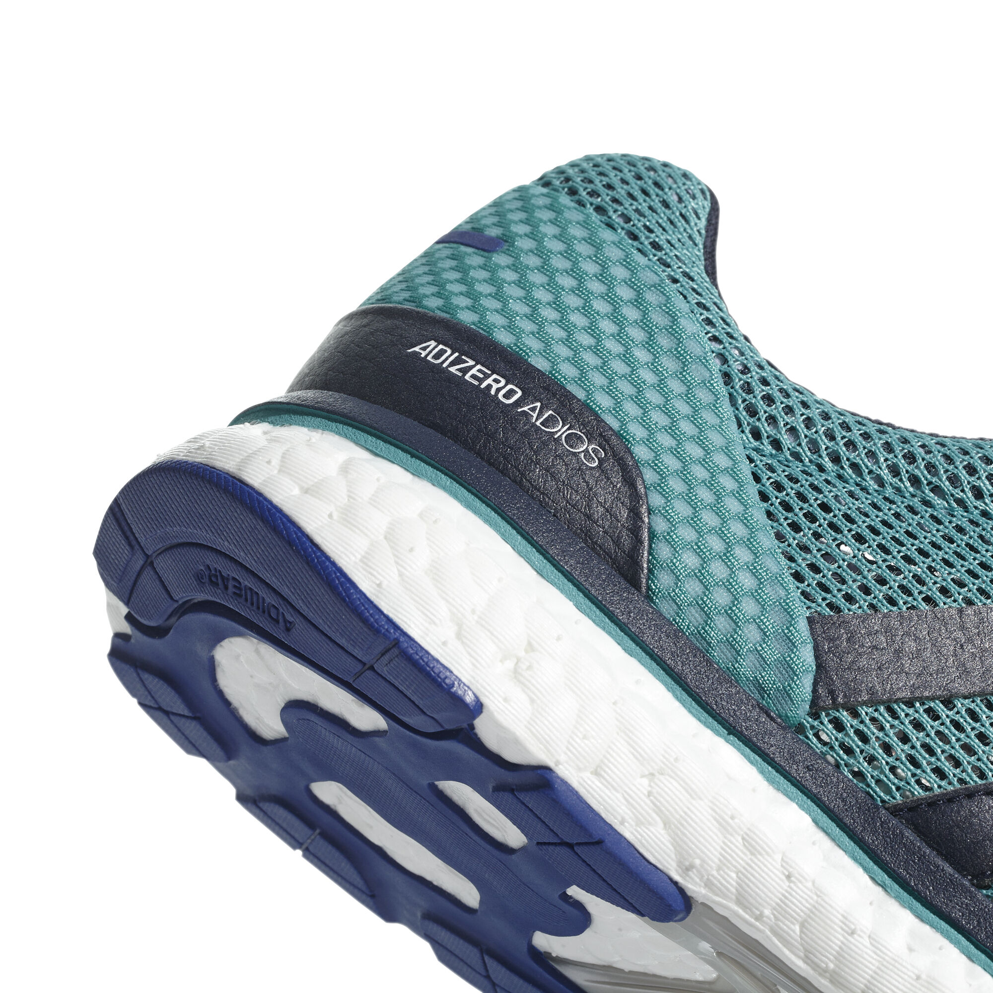 Adizero Adios 3 Competition Running Shoe Men Turquoise Dark Blue