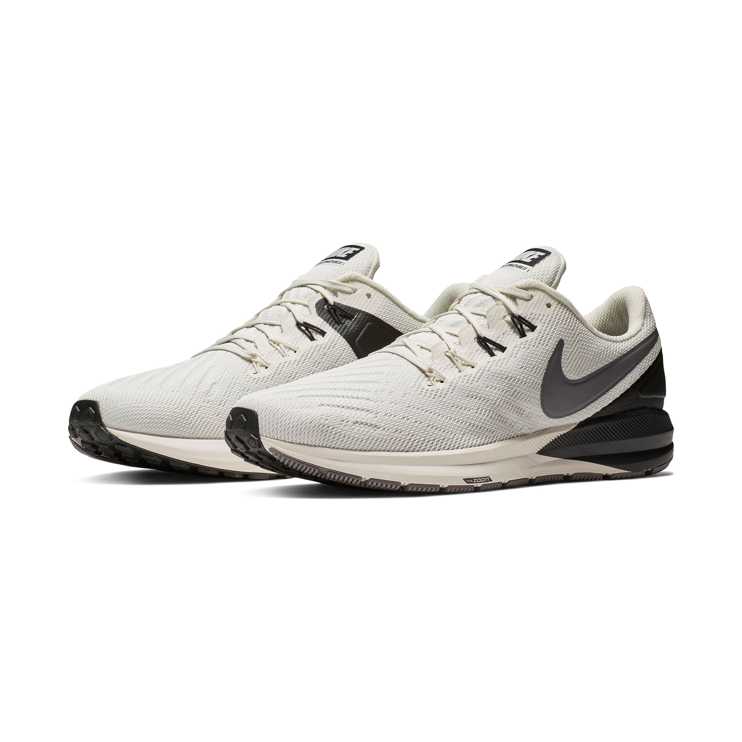 Buy Nike Structure Air Zoom 22 Stability Running Shoe Men Cream Grey online Running Point UK