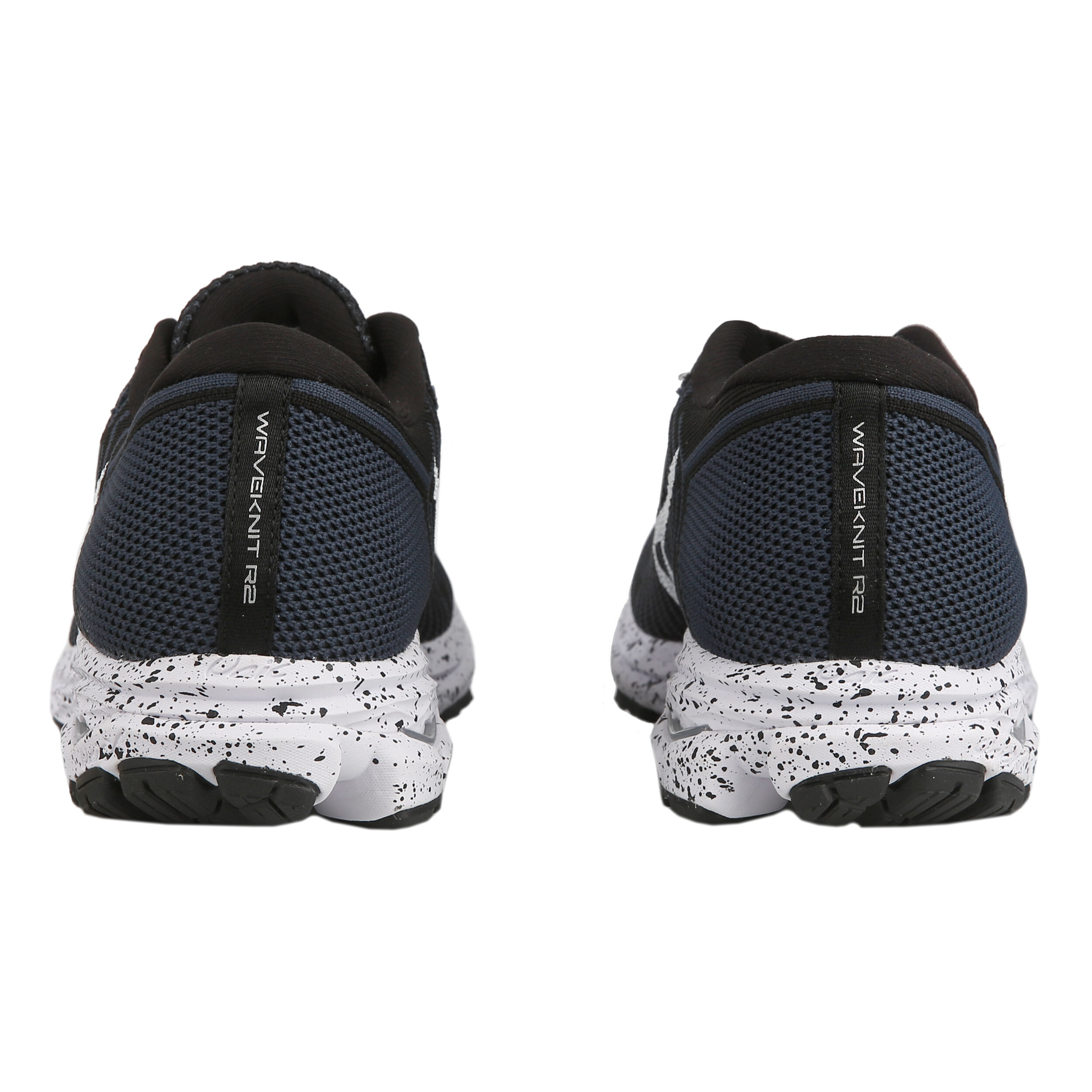 Waveknit R2 Neutral Running Shoe Men Black Dark Blue