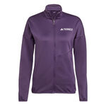 adidas Clothing adidas Terrex XPR Light Fleece Running Jacket Women-Violet