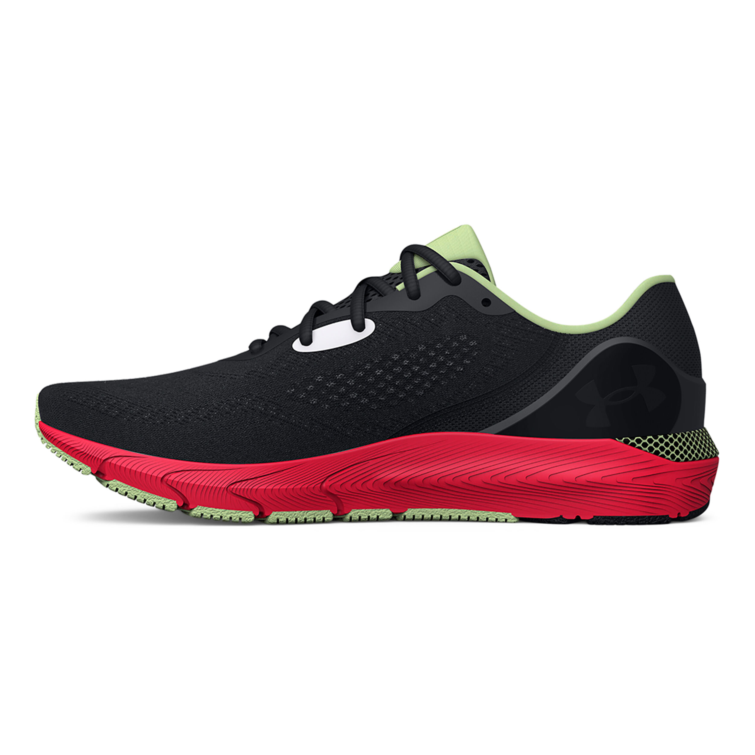 Mens black and deals red under armour shoes