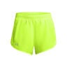 Fly By Running Shorts Women-Neon Yellow