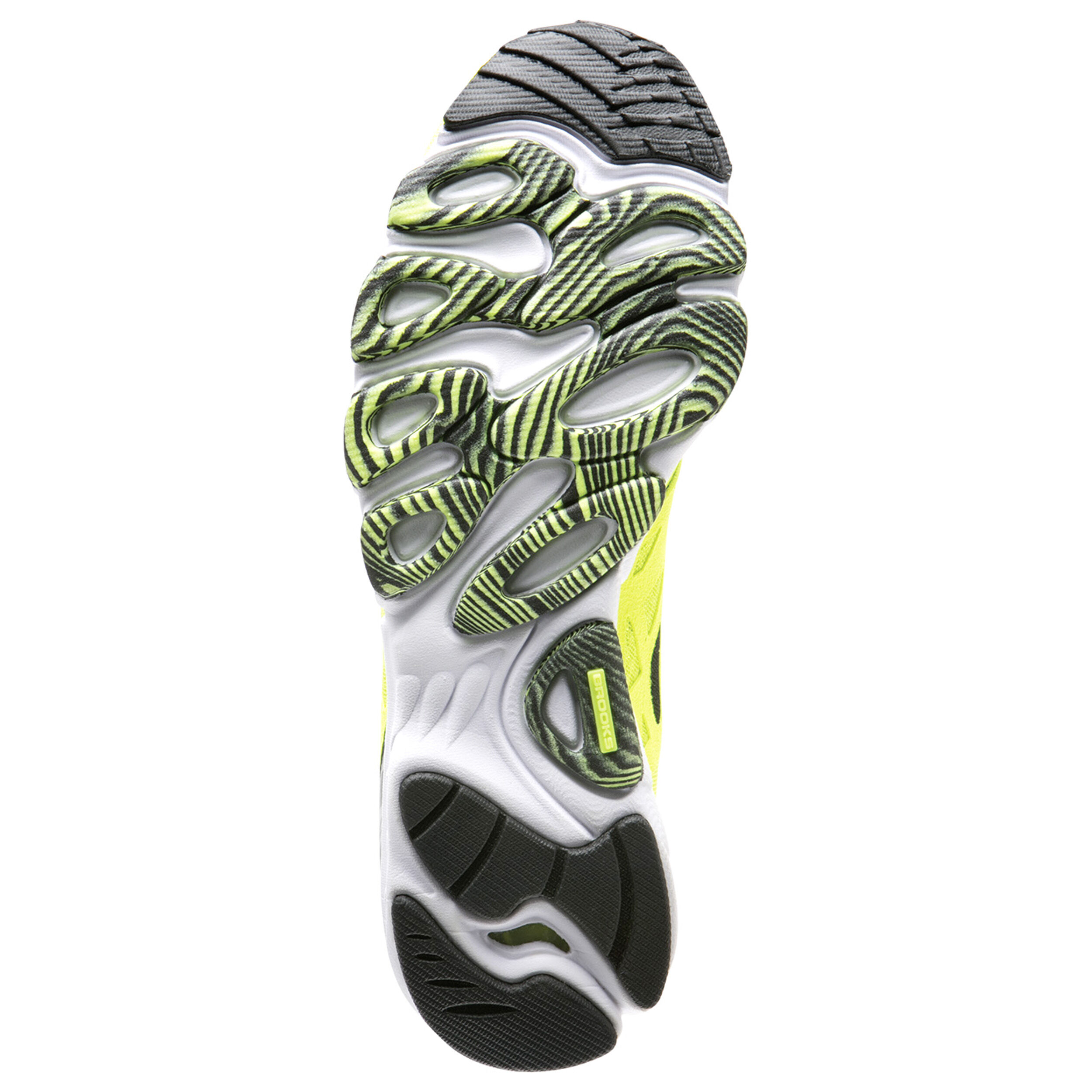 T7 Racer Competition Running Shoe Neon Yellow Black