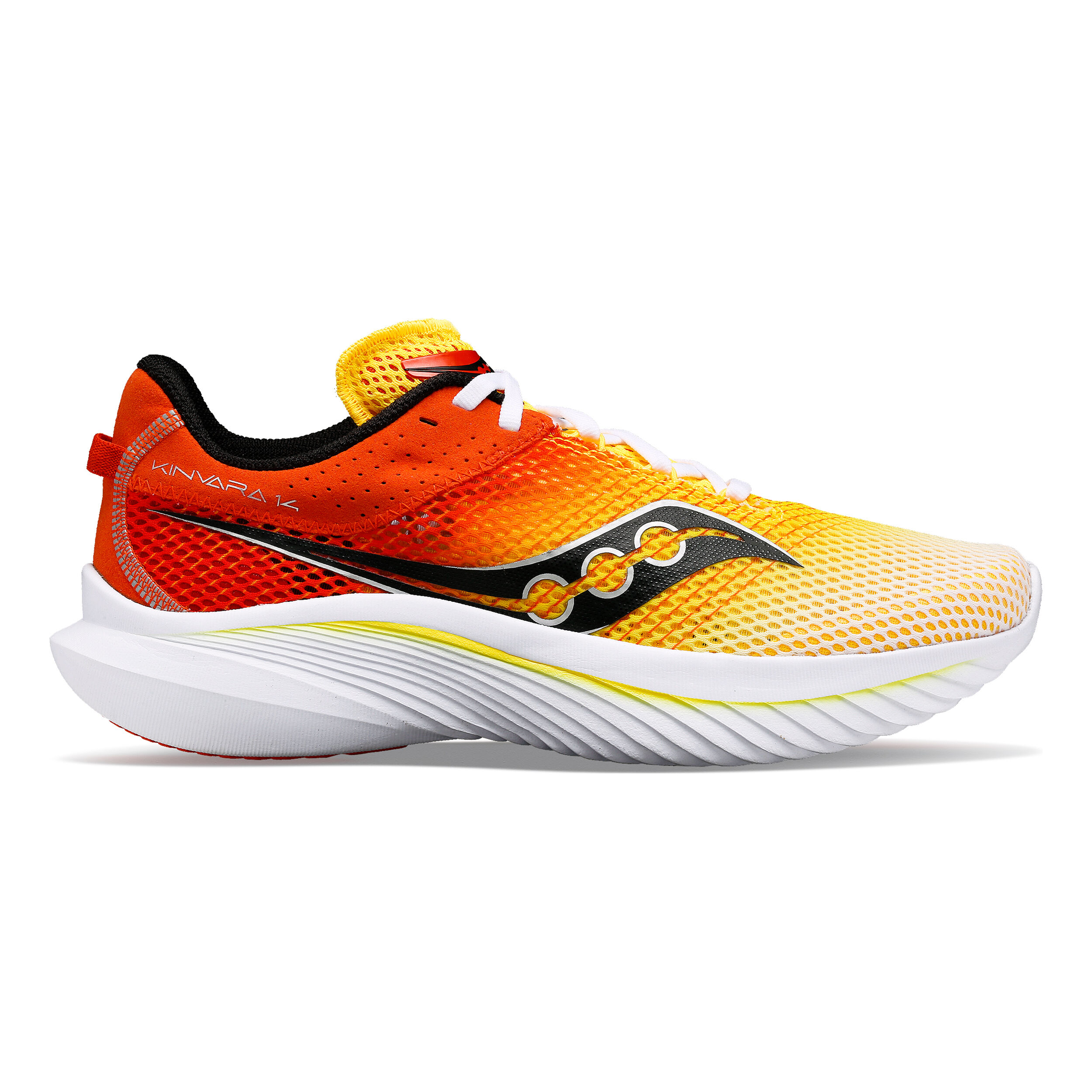 Buy Saucony Kinvara 14 Neutral Running Shoe Men Orange Yellow online Running Point UK