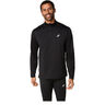 Core Winter 1/2 Zip Running Shirt Men-Black