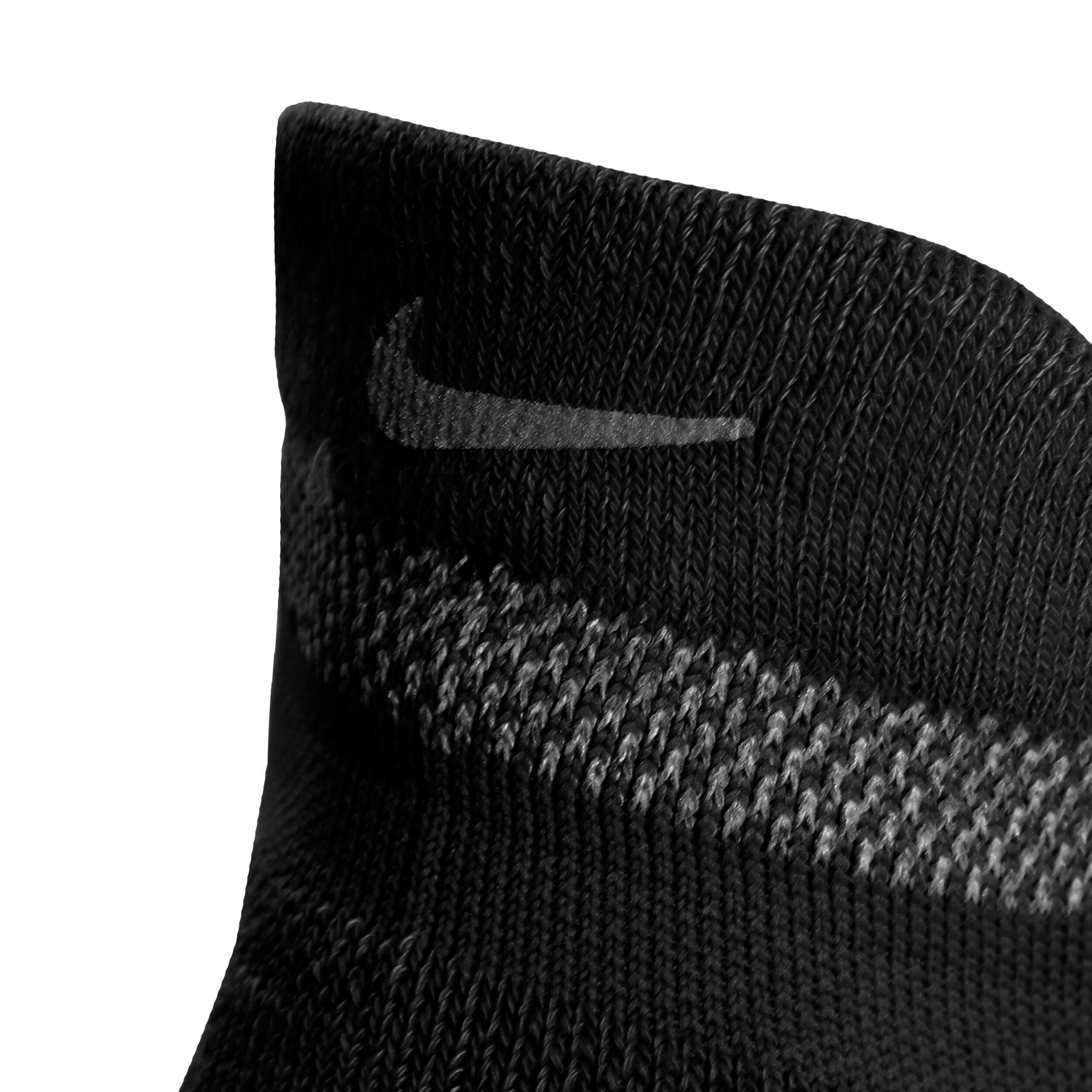 Spark Lightweight No Show Running Socks Black Grey