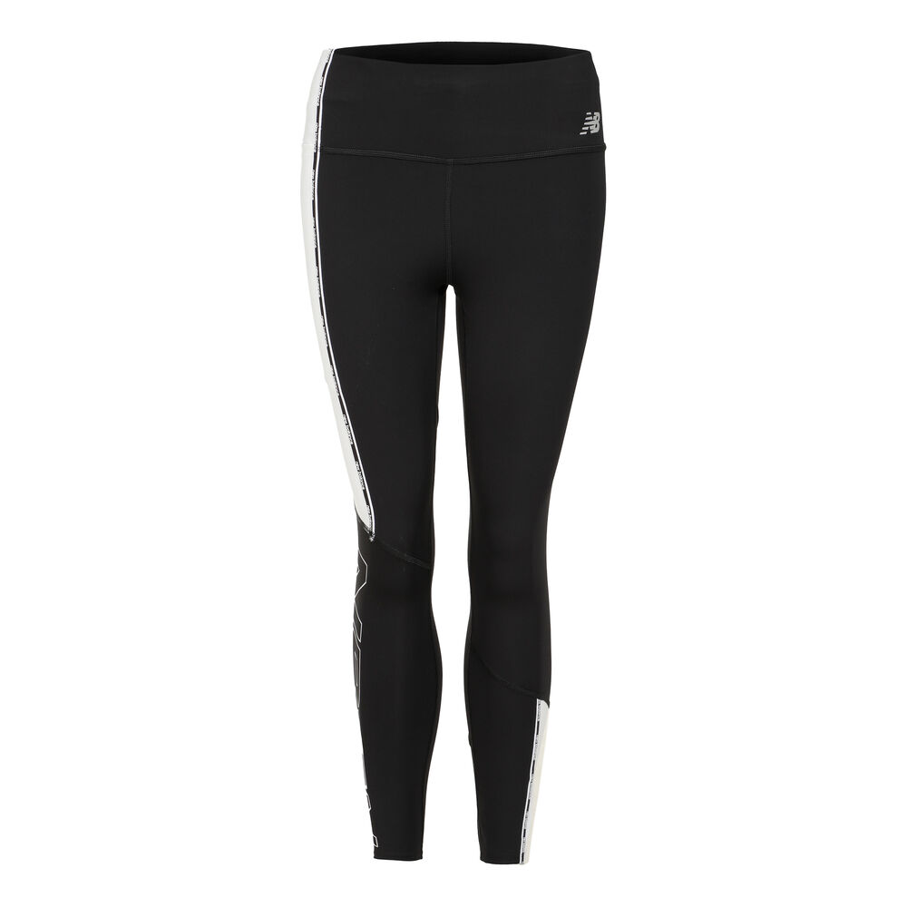 New Balance Accelerate Pacer 7/8 Tight Women - Black, White, Size L