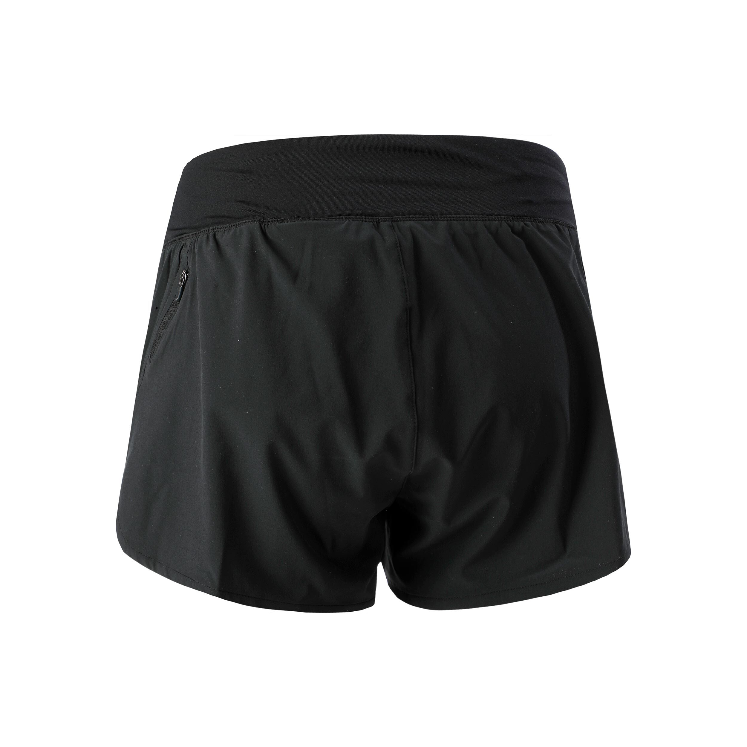 Eclipse 2in1 Shorts Women Black Silver