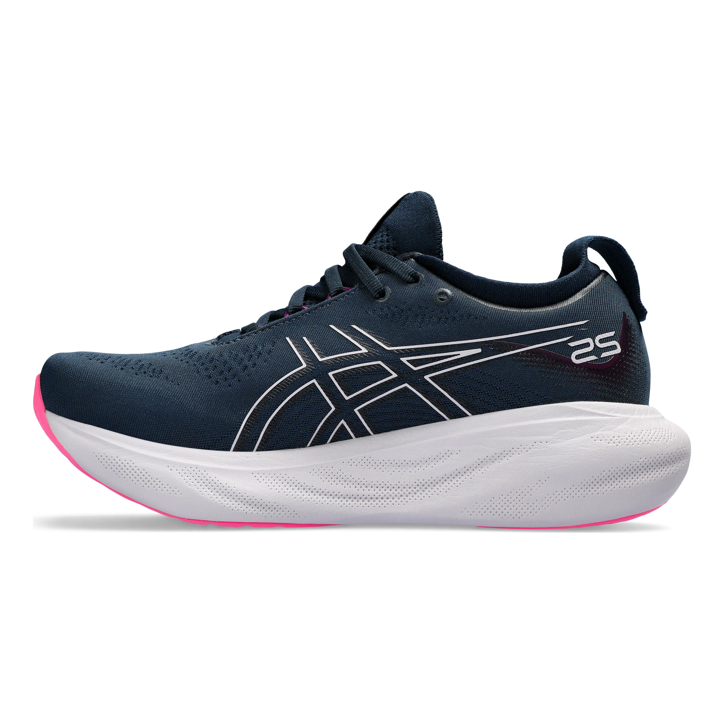 Buy ASICS Gel Nimbus 25 Neutral Running Shoe Women Dark Blue