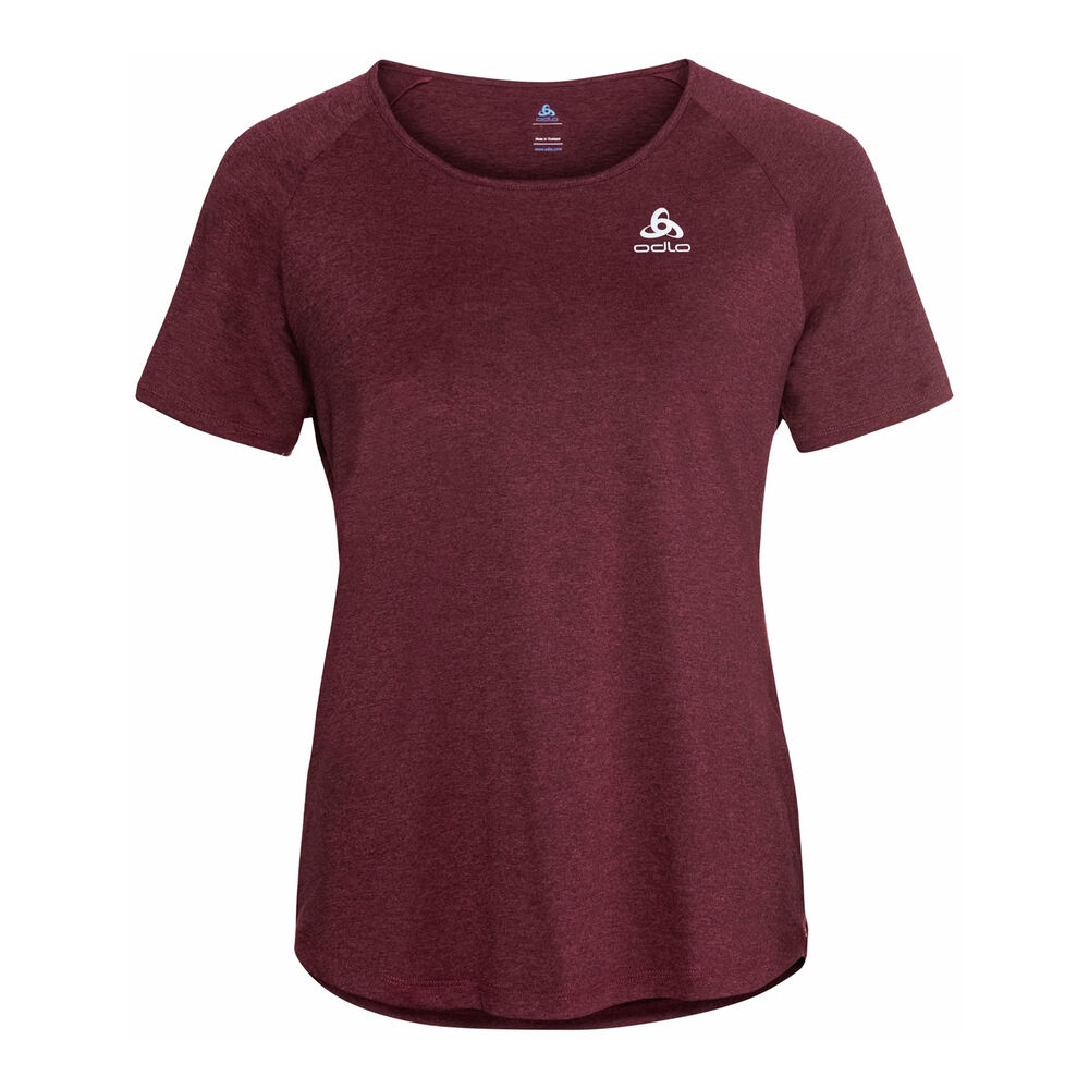 Odlo Easy 365 Crew Neck T-Shirt Women - Berry, Size XS