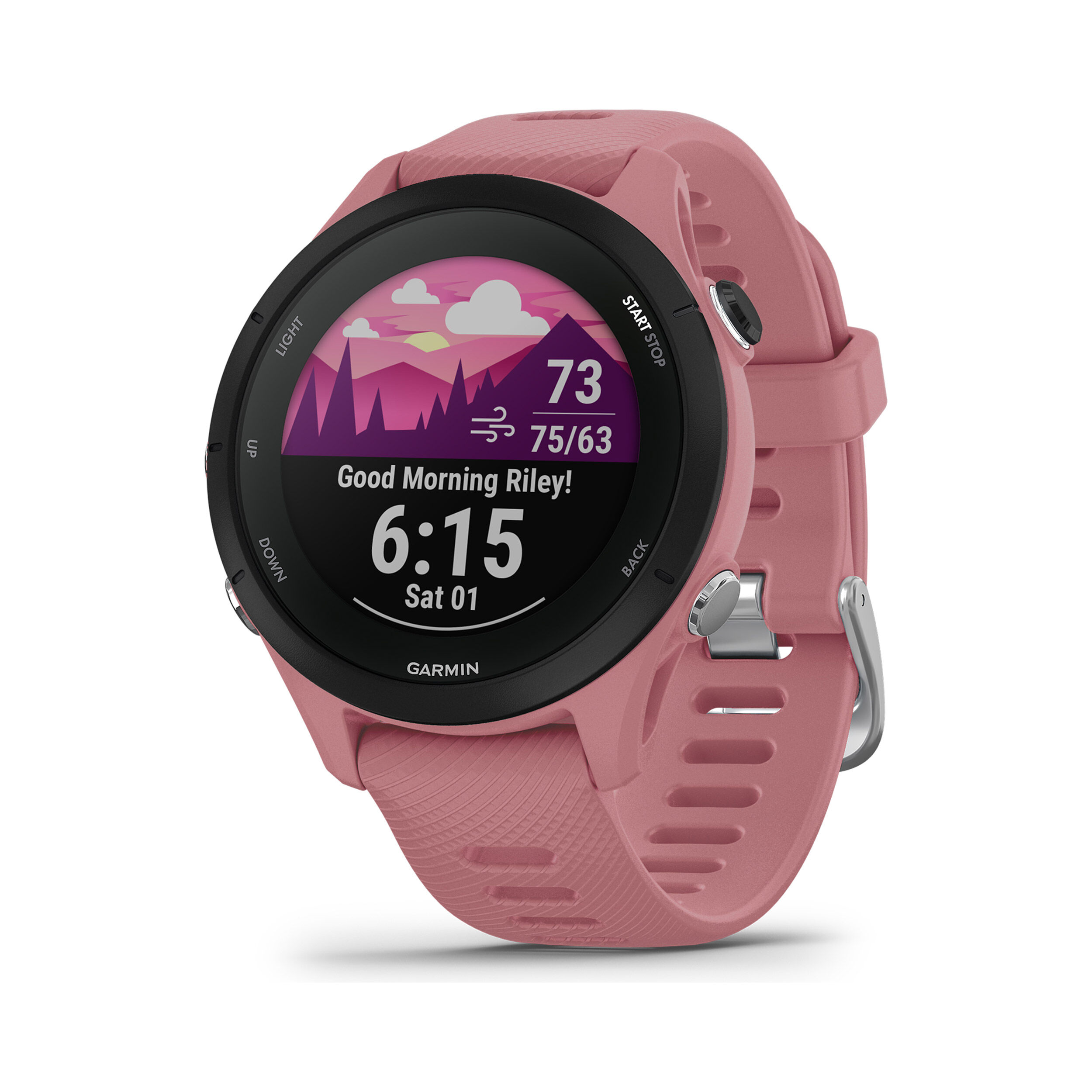 Buy Garmin Forerunner 255 S Pulse Watch Pink online Running Point UK