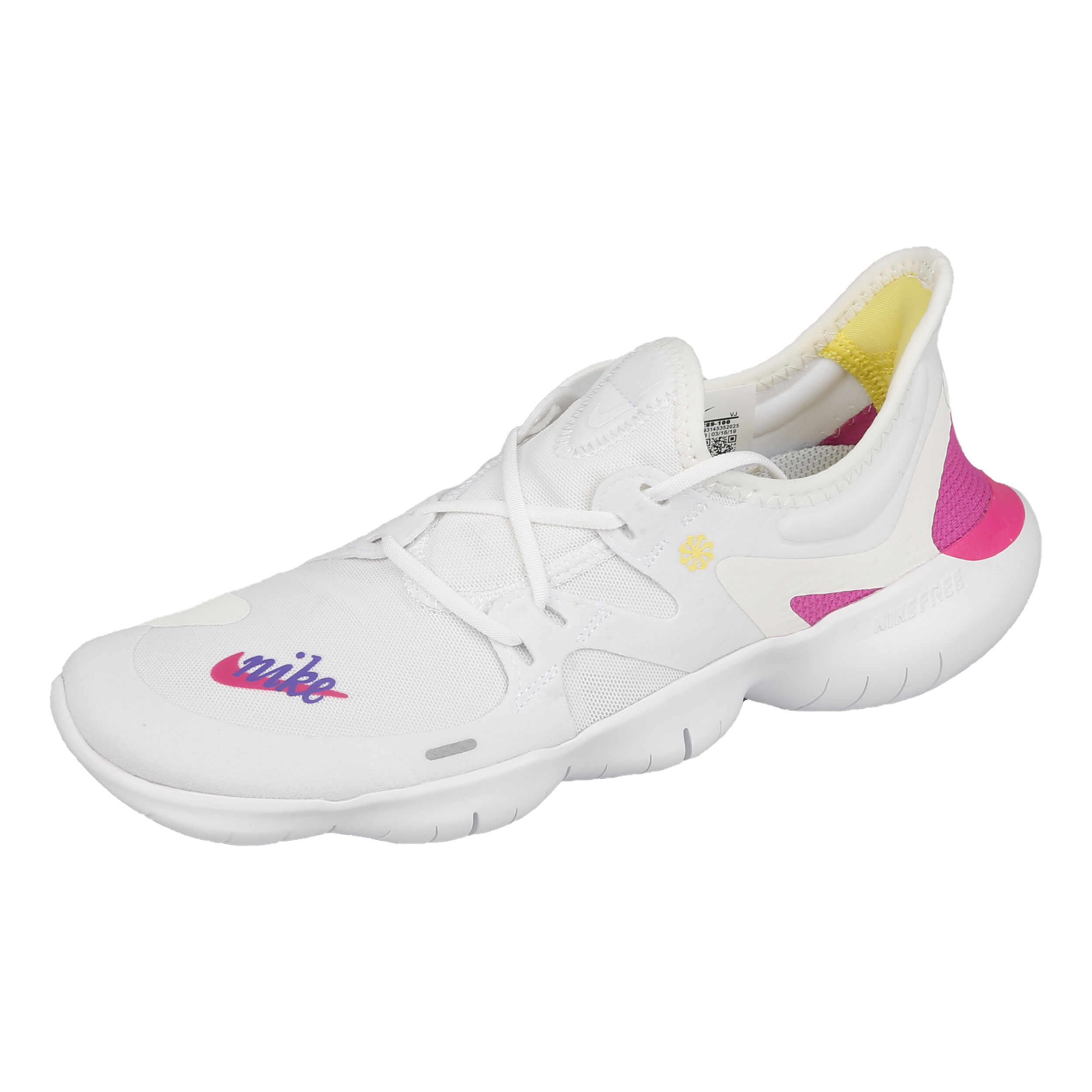 Buy Nike Free Run 5.0 Just Do It Natural Running Shoe Women White Pink online Running Point UK