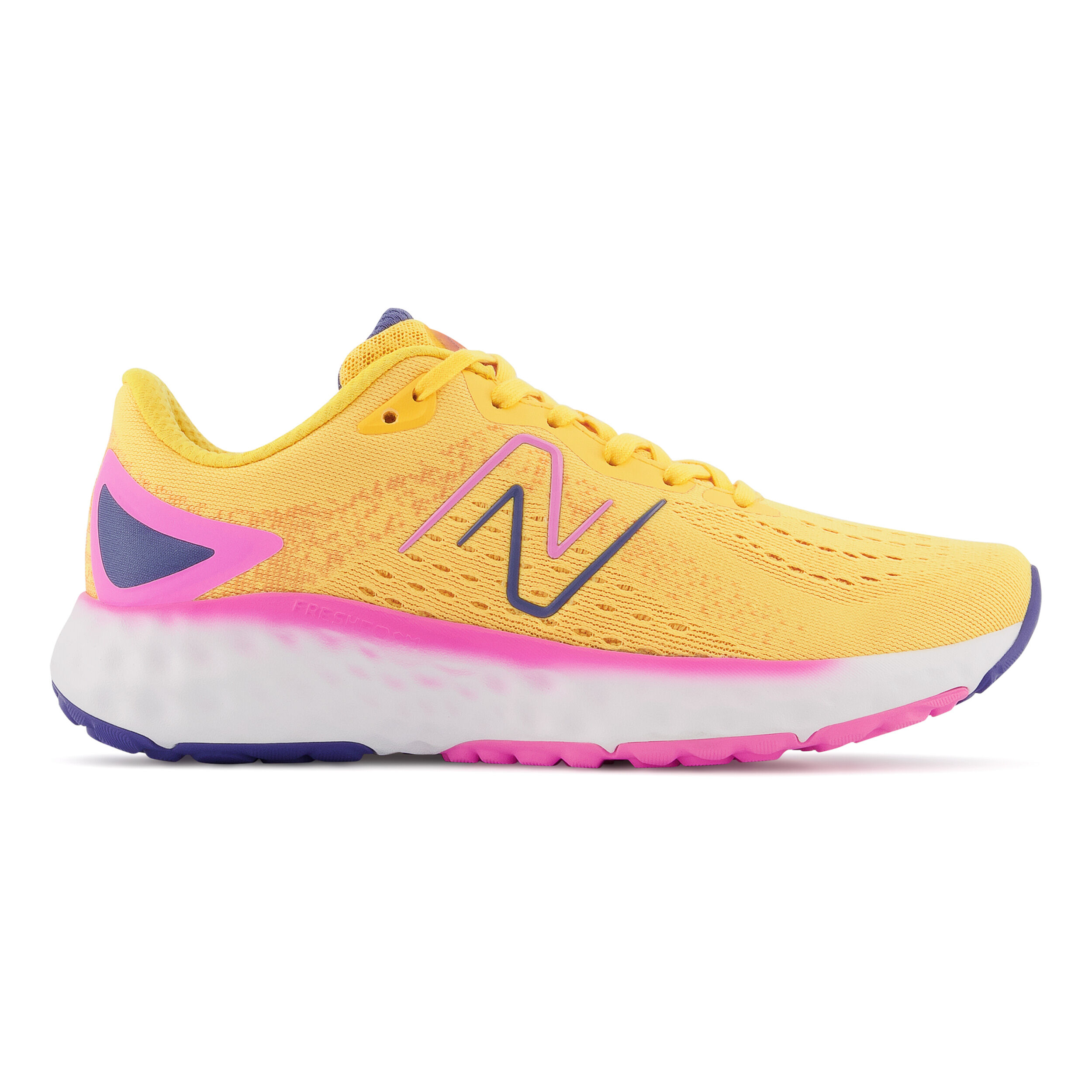 Pink and yellow new balance cheap