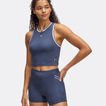 Under Armour Clothing Under Armour Run 96 Tank Top Women-Dark Blue,White