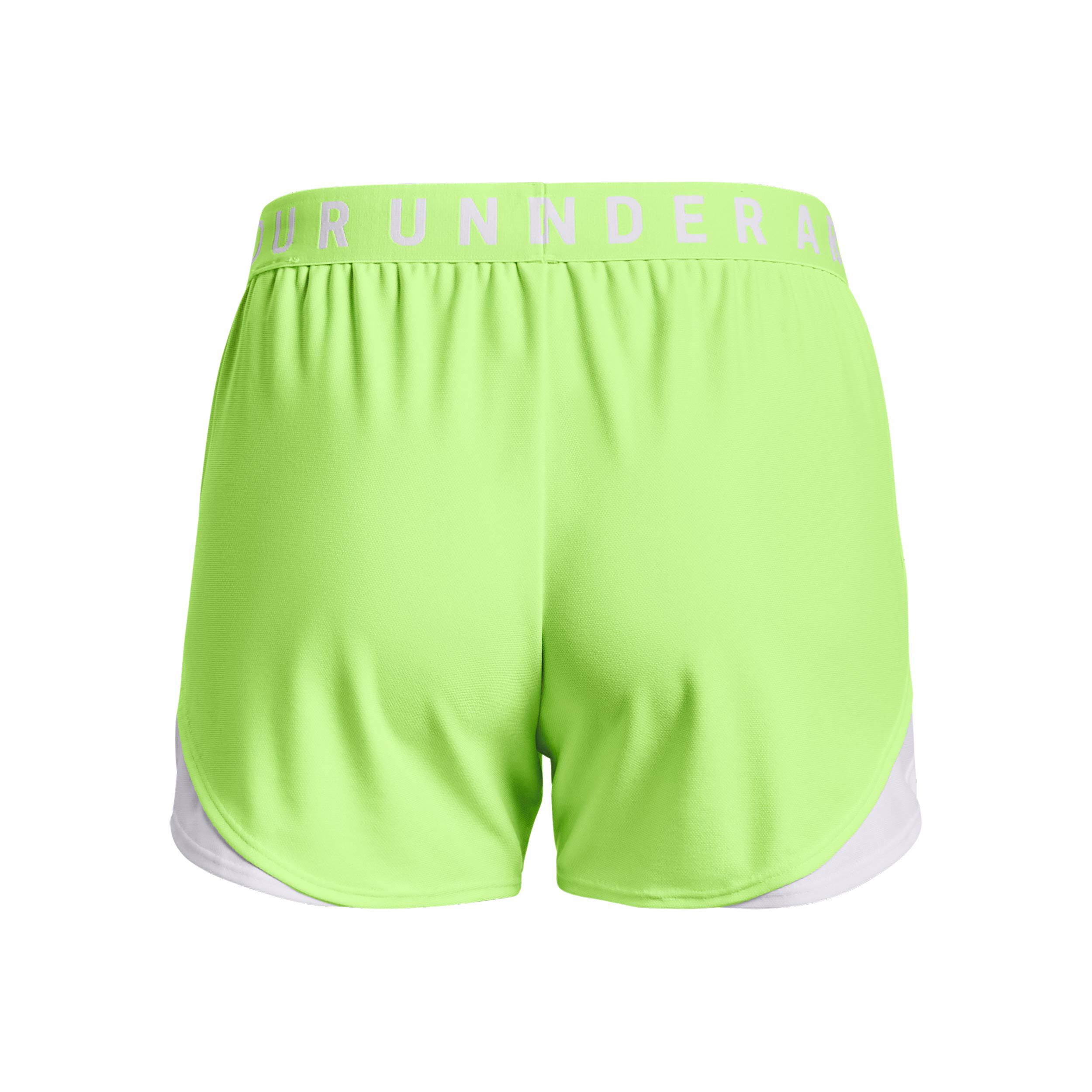 Lime green under armour shorts shop